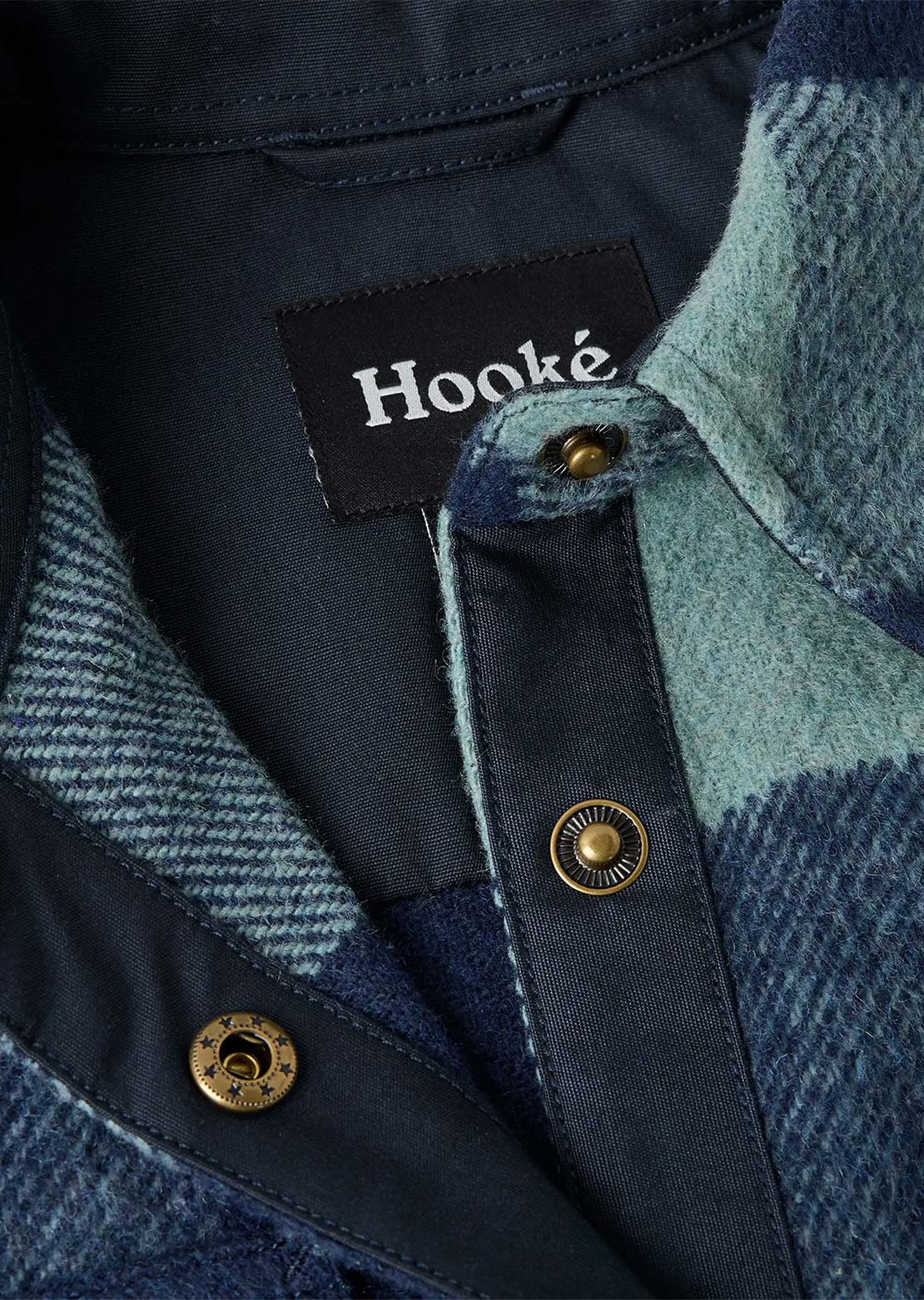 Hooké Women's Canadian Button Up Shirt Navy/Slate