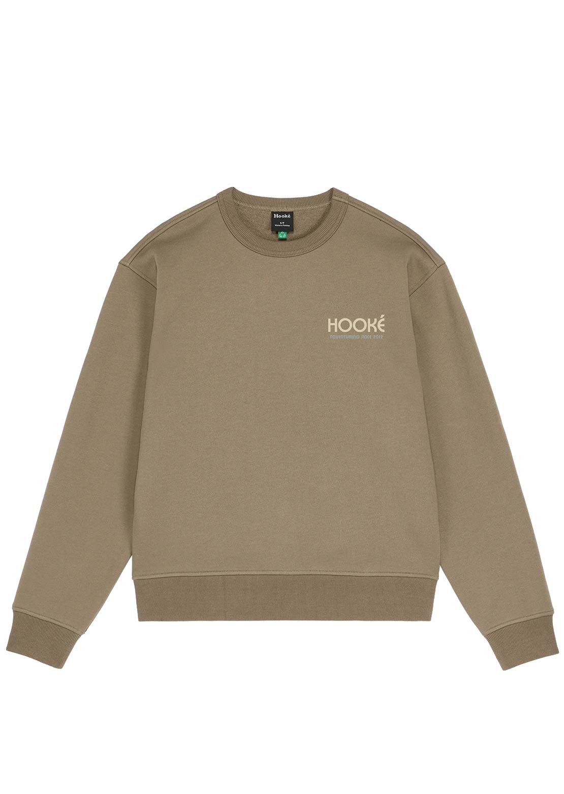 Hooké Women's Outdoor Essentials Crewneck Sweatshirt Sepia