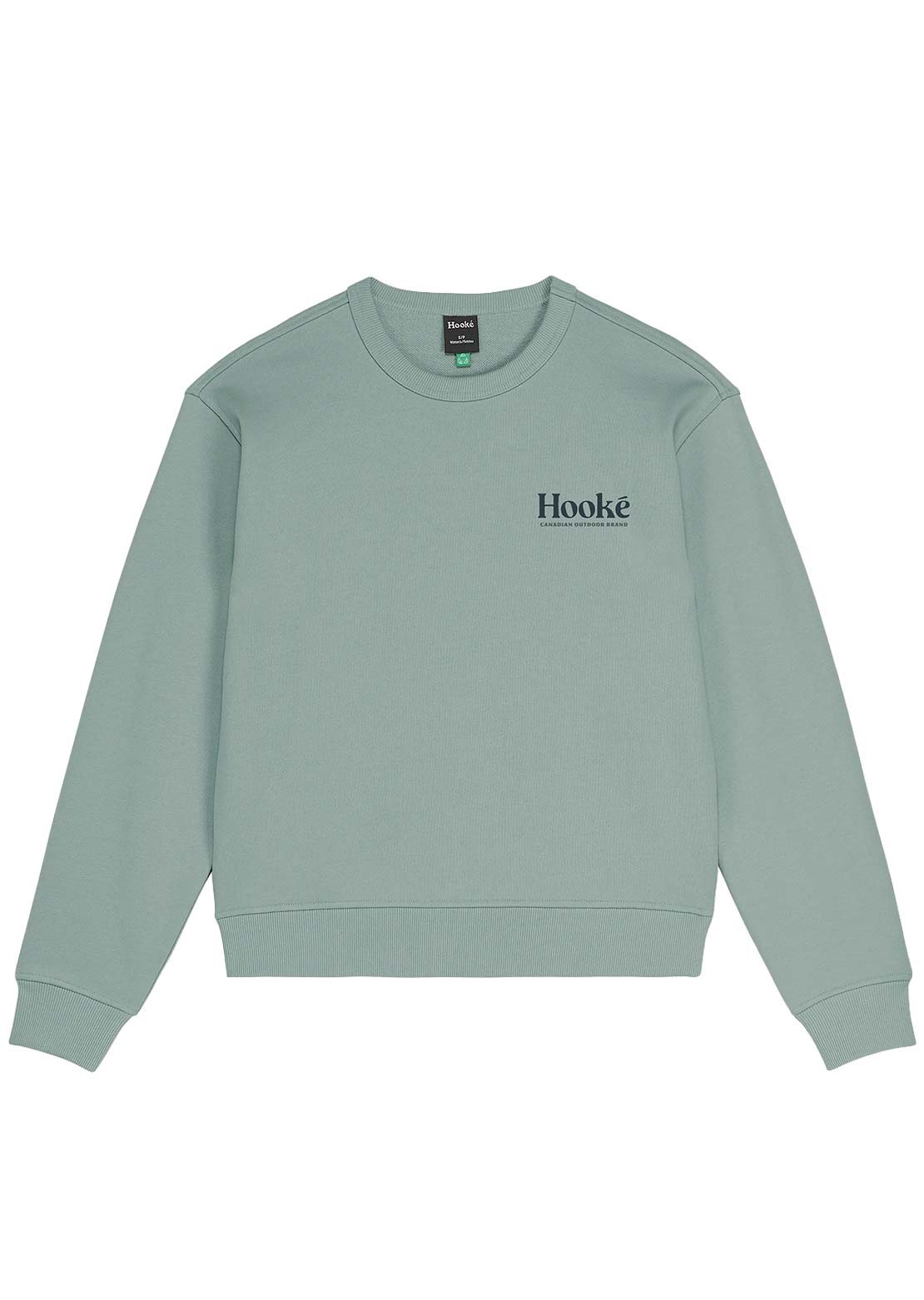 Hooké Women's Winter Rockies Crewneck Sweater Slate
