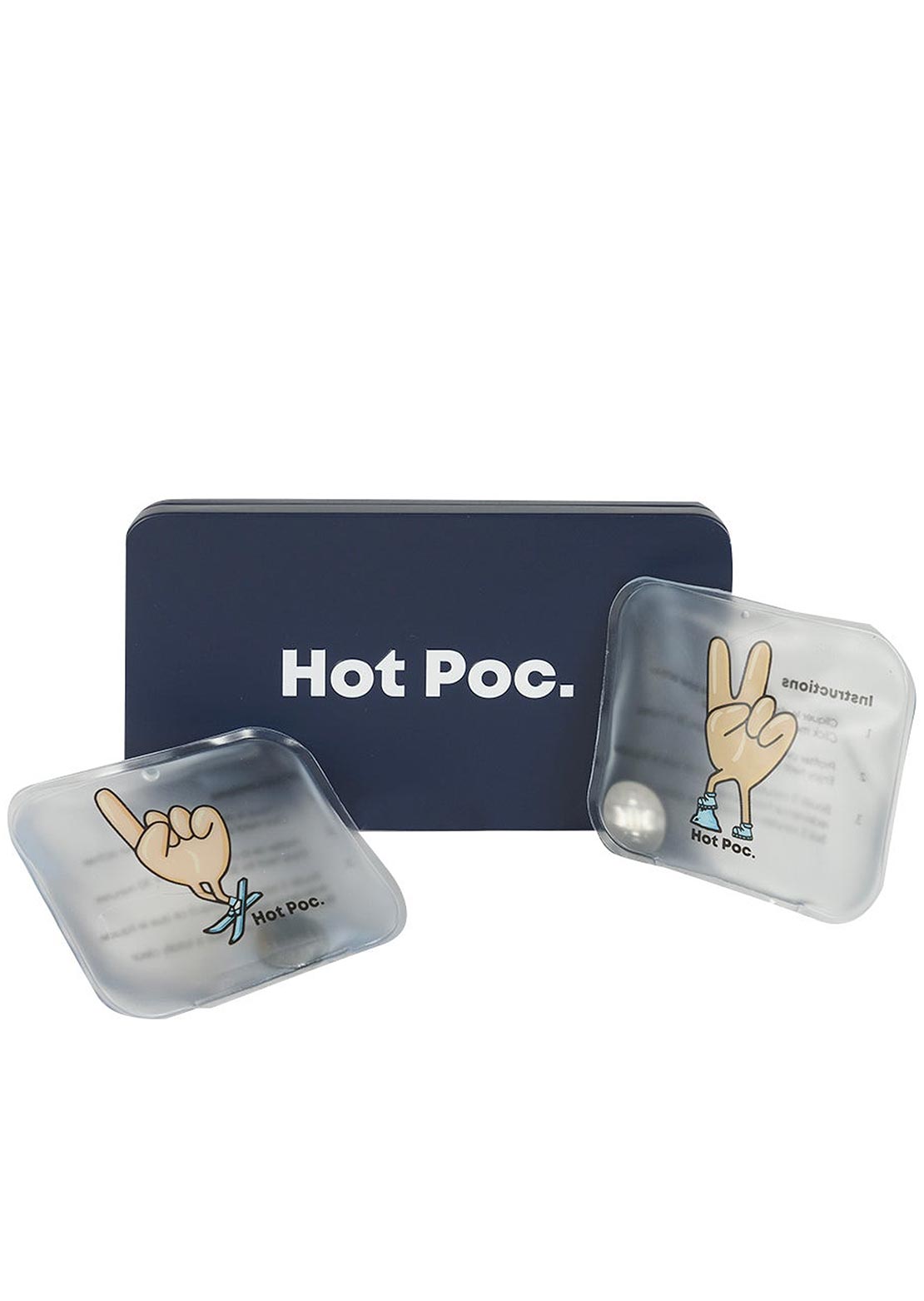 Hot Poc Surf/Snow Regular Reusable Hand Warmers - 2 Pack
