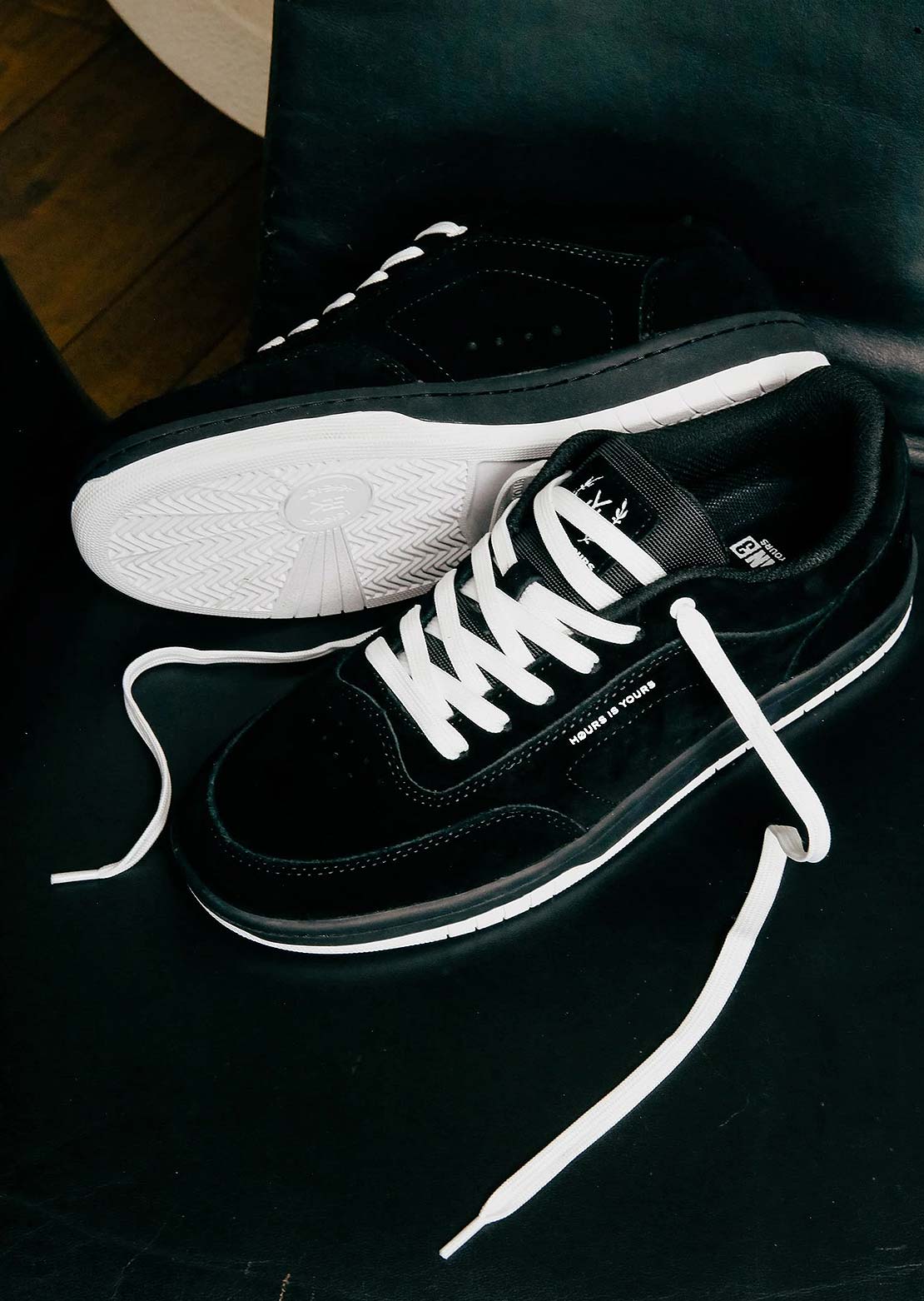 Hours Is Yours Men's Herman 3 Shoes Black/White