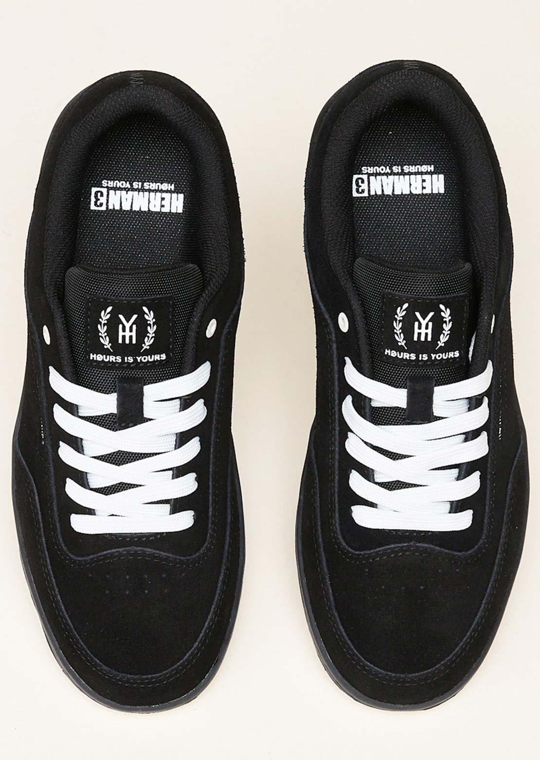 Hours Is Yours Men's Herman 3 Shoes Black/White