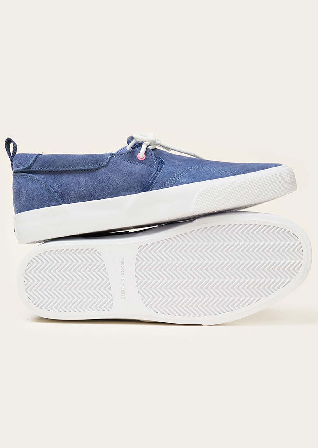 Hours Is Yours Men's Hours X Heroin Skateboard Shoes Bijou Blue