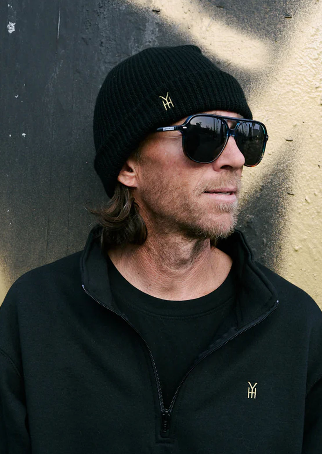 Hours Is Yours Unisex HIY Beanie Black