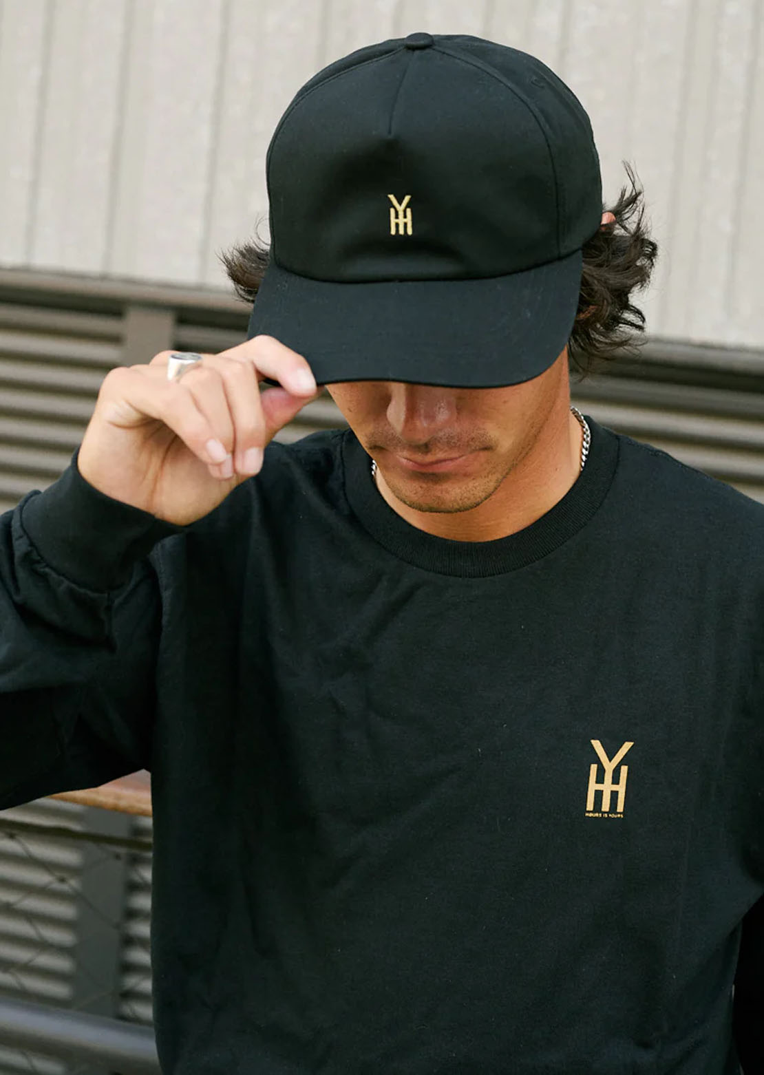 Hours Is Yours Unisex HIY Hat Black
