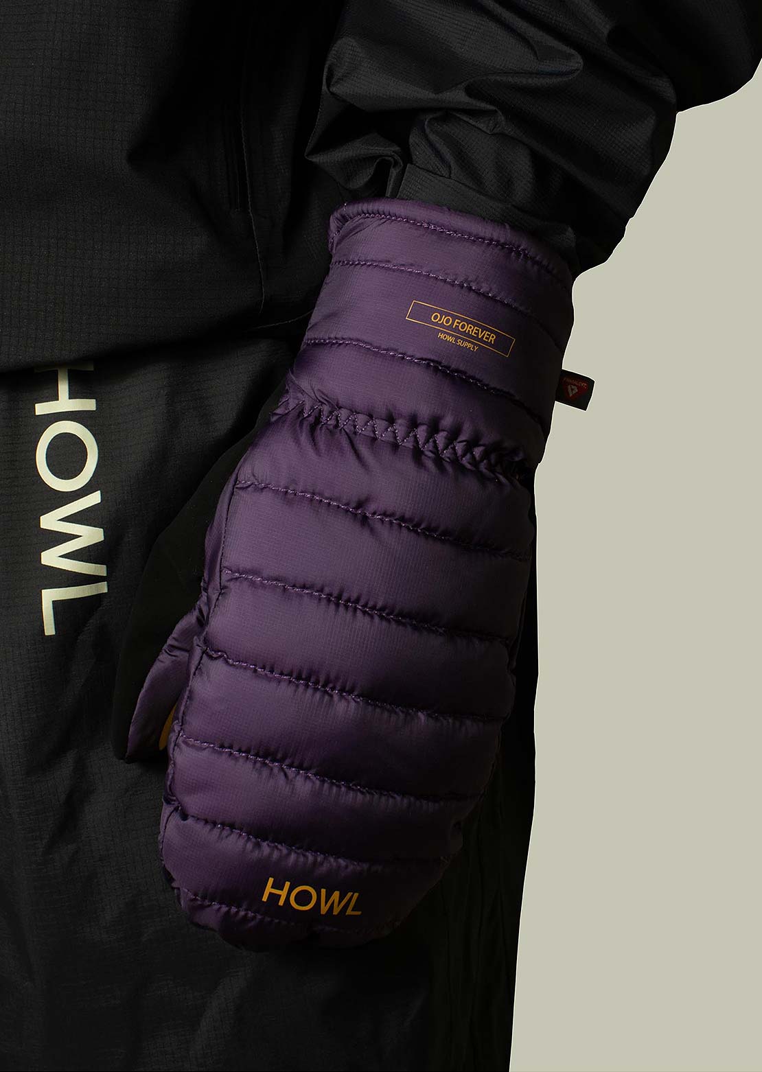 HOWL Down Mitts Grape