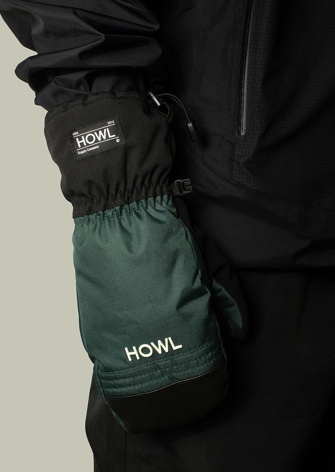 HOWL Team Mitts Olive