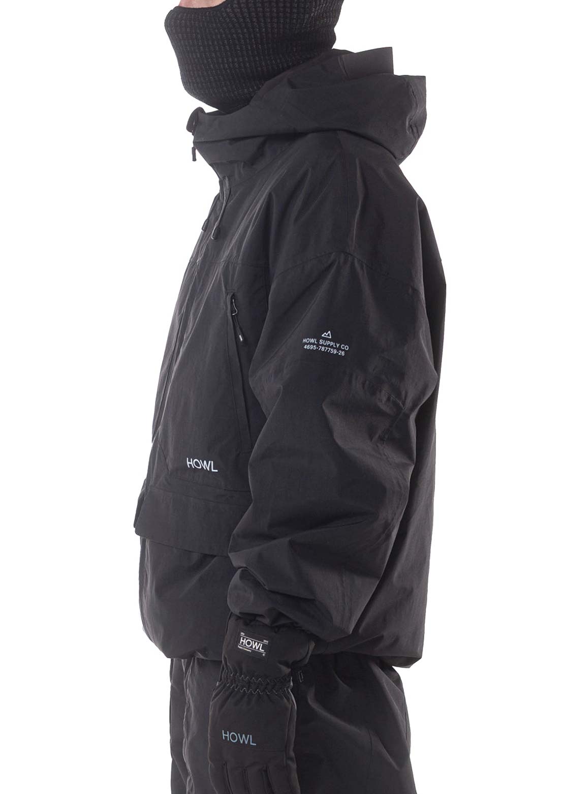 HOWL Unisex Heritage Jacket Black