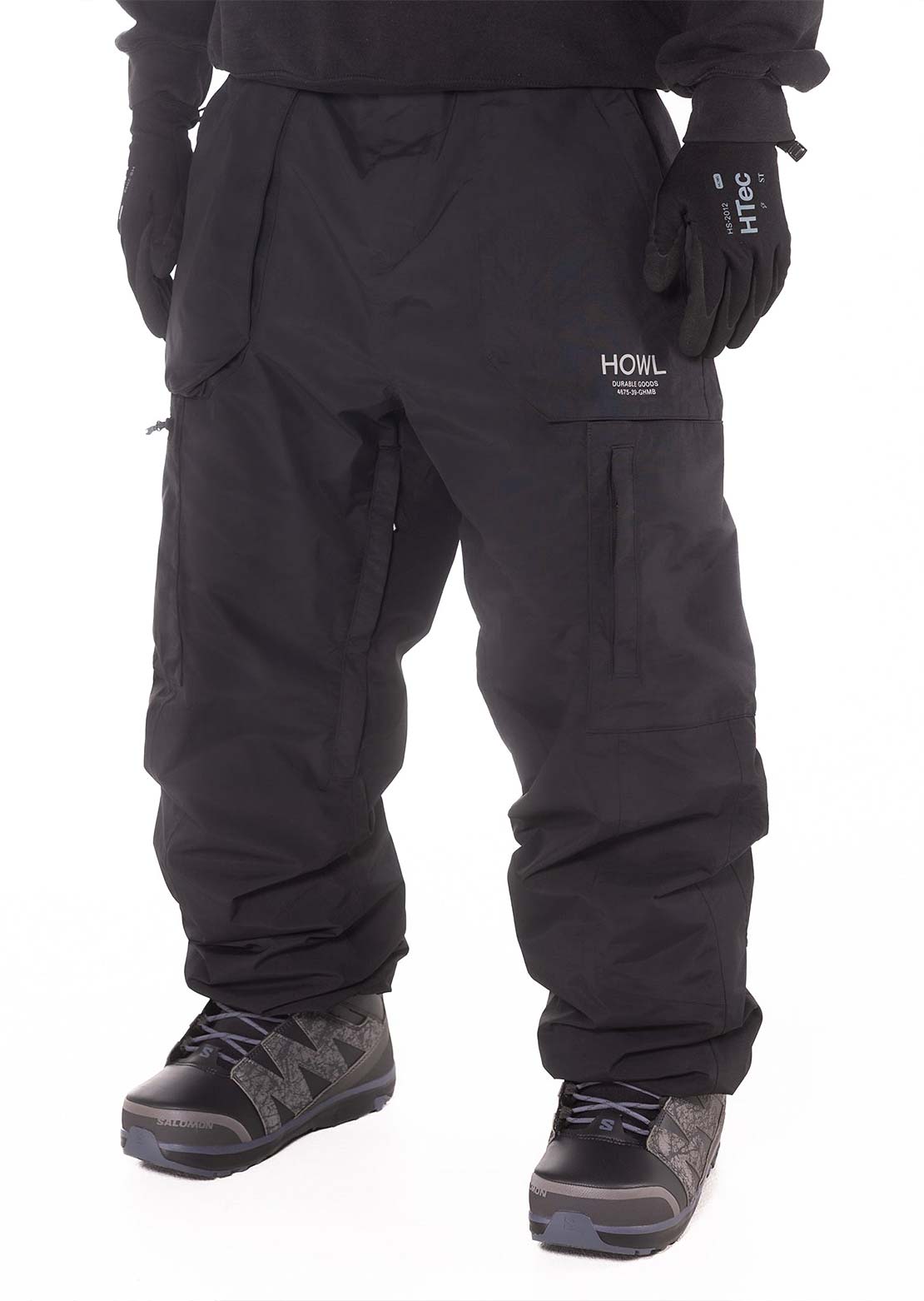 HOWL Unisex Heritage Pants Black