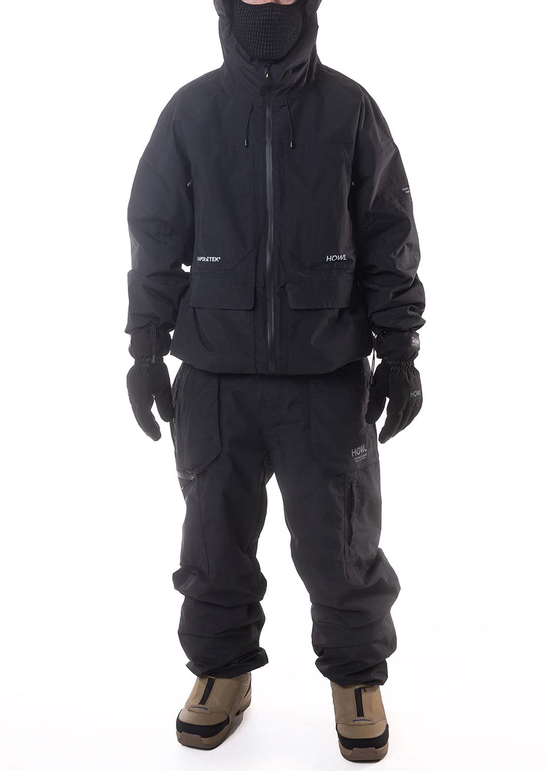 HOWL Unisex Heritage Pants Black