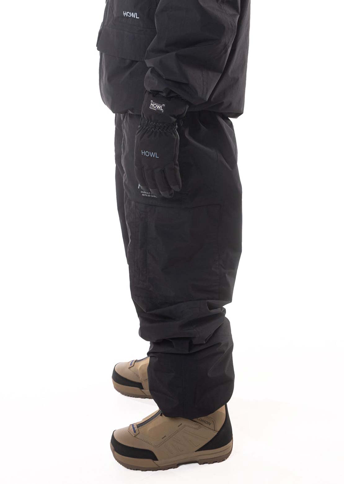 HOWL Unisex Heritage Pants Black