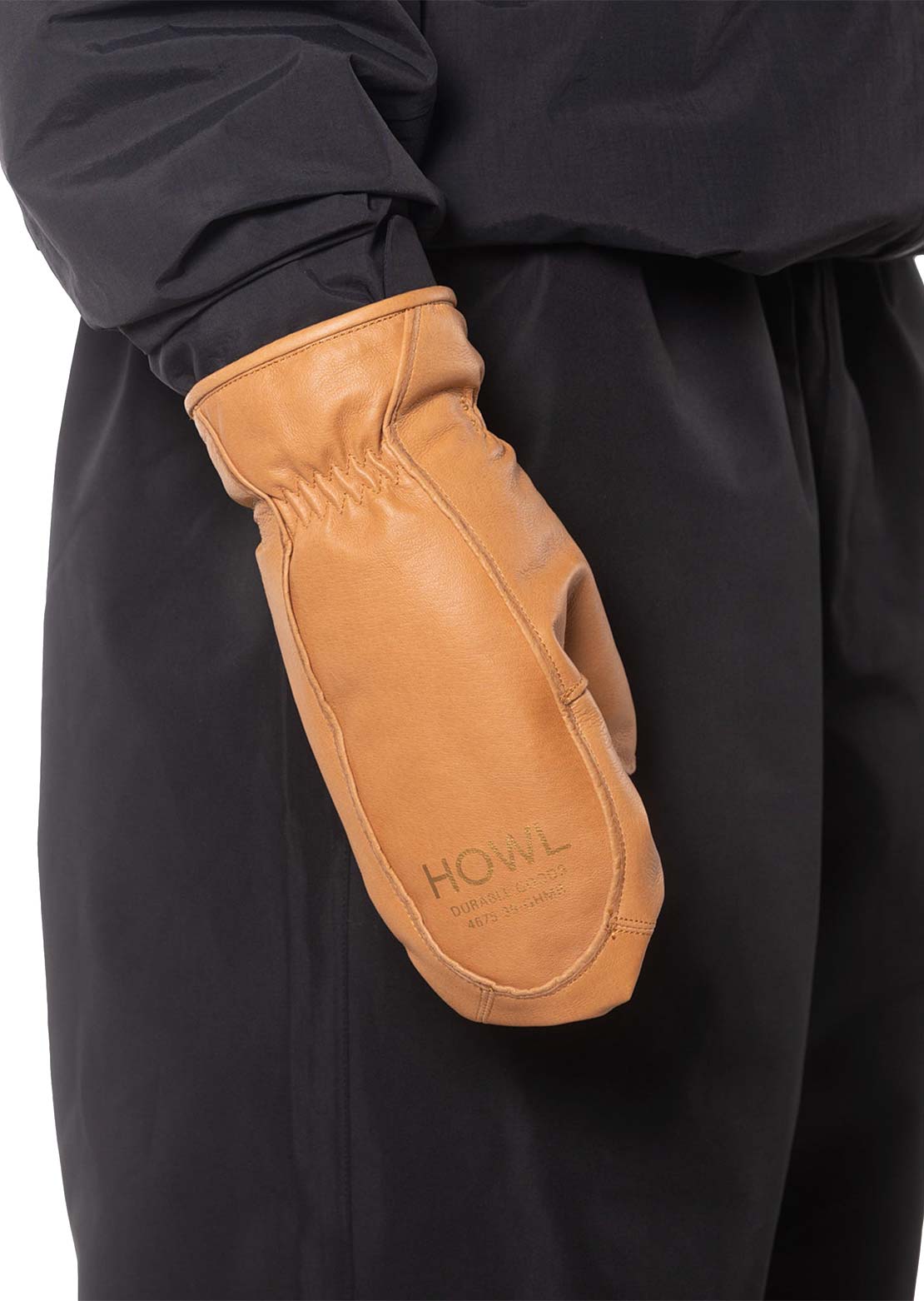 HOWL Unisex Highland Mitts Caramel