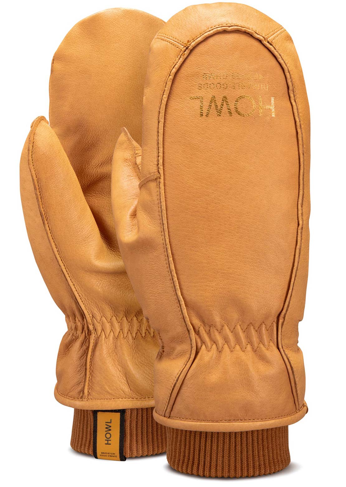 HOWL Unisex Highland Mitts Caramel