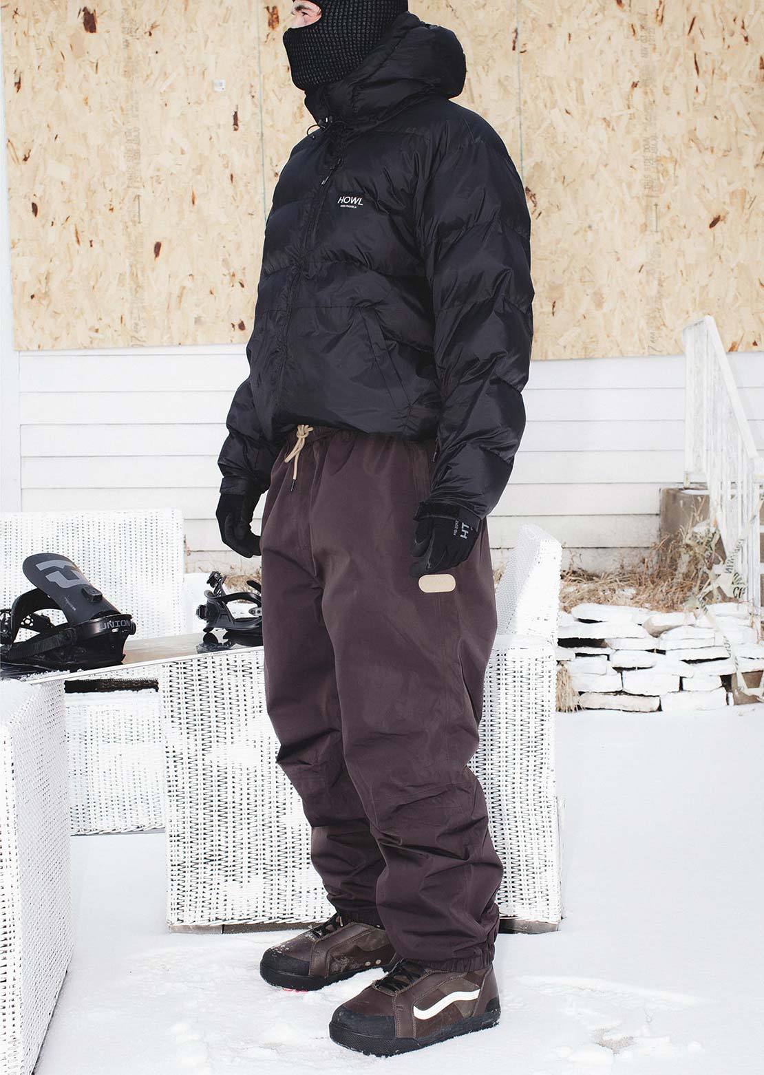 HOWL Unisex Nowhere Pants Choco