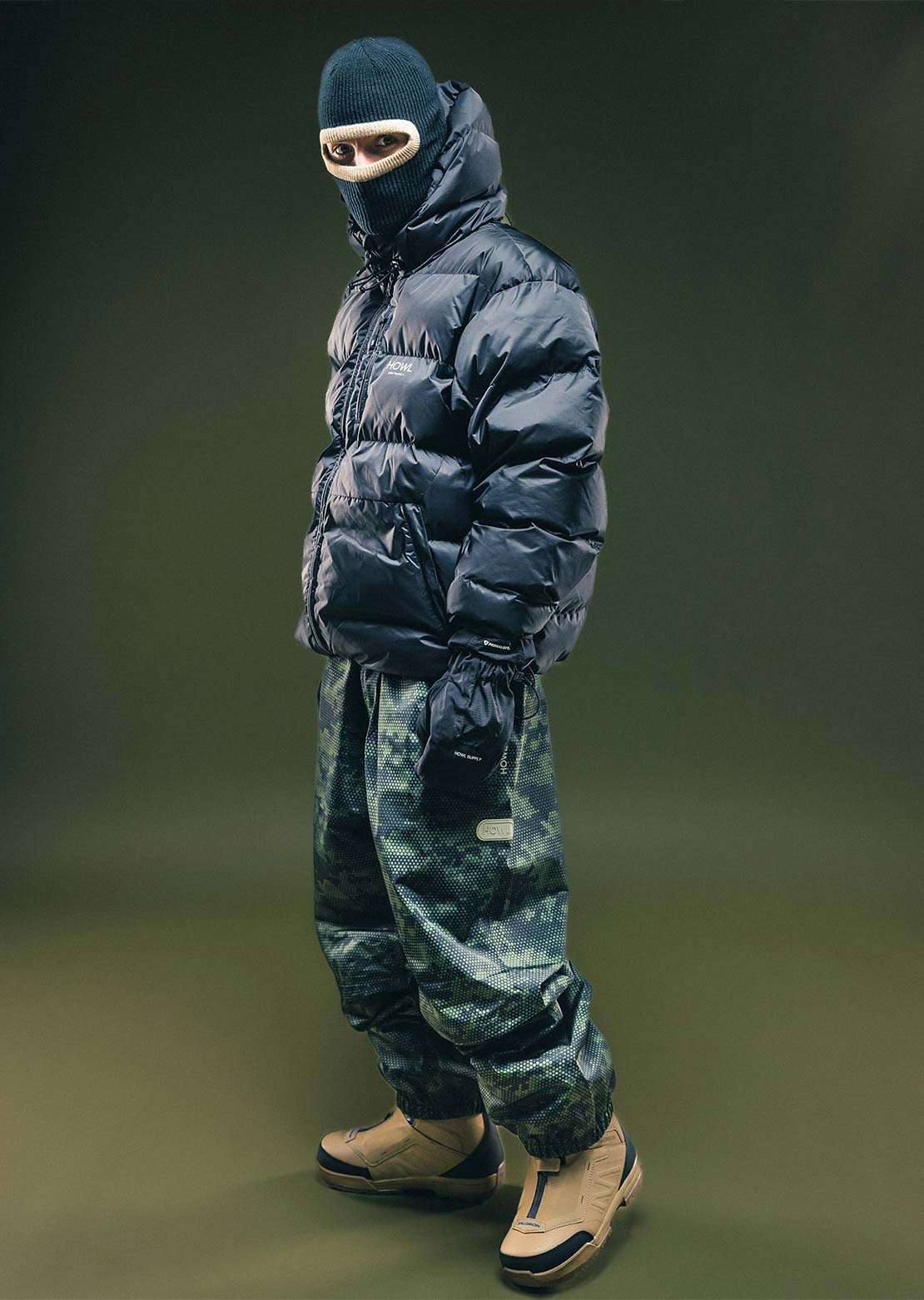 HOWL Unisex Nowhere Pants Honeycomb