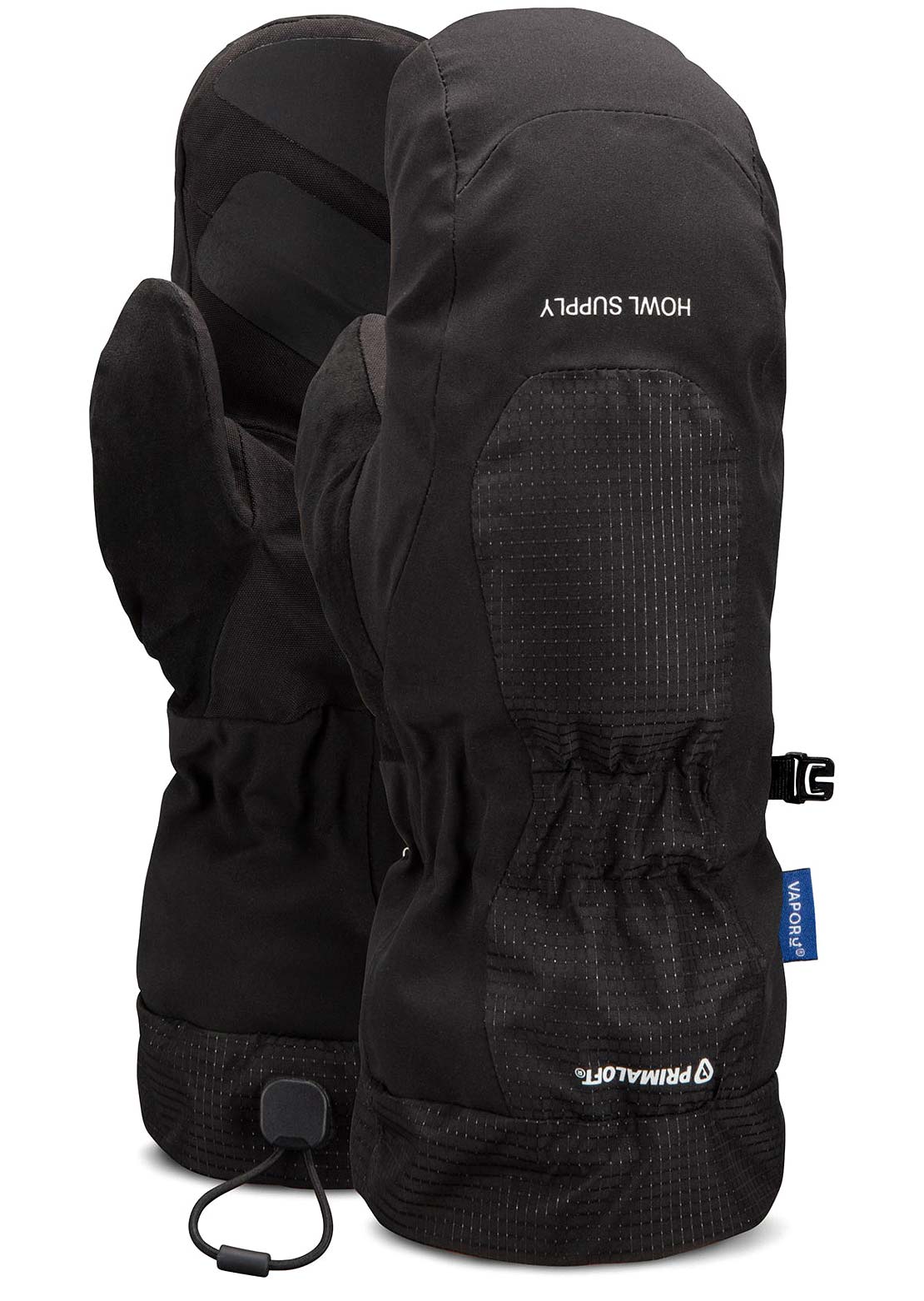 HOWL Unisex Polar Mitts Black