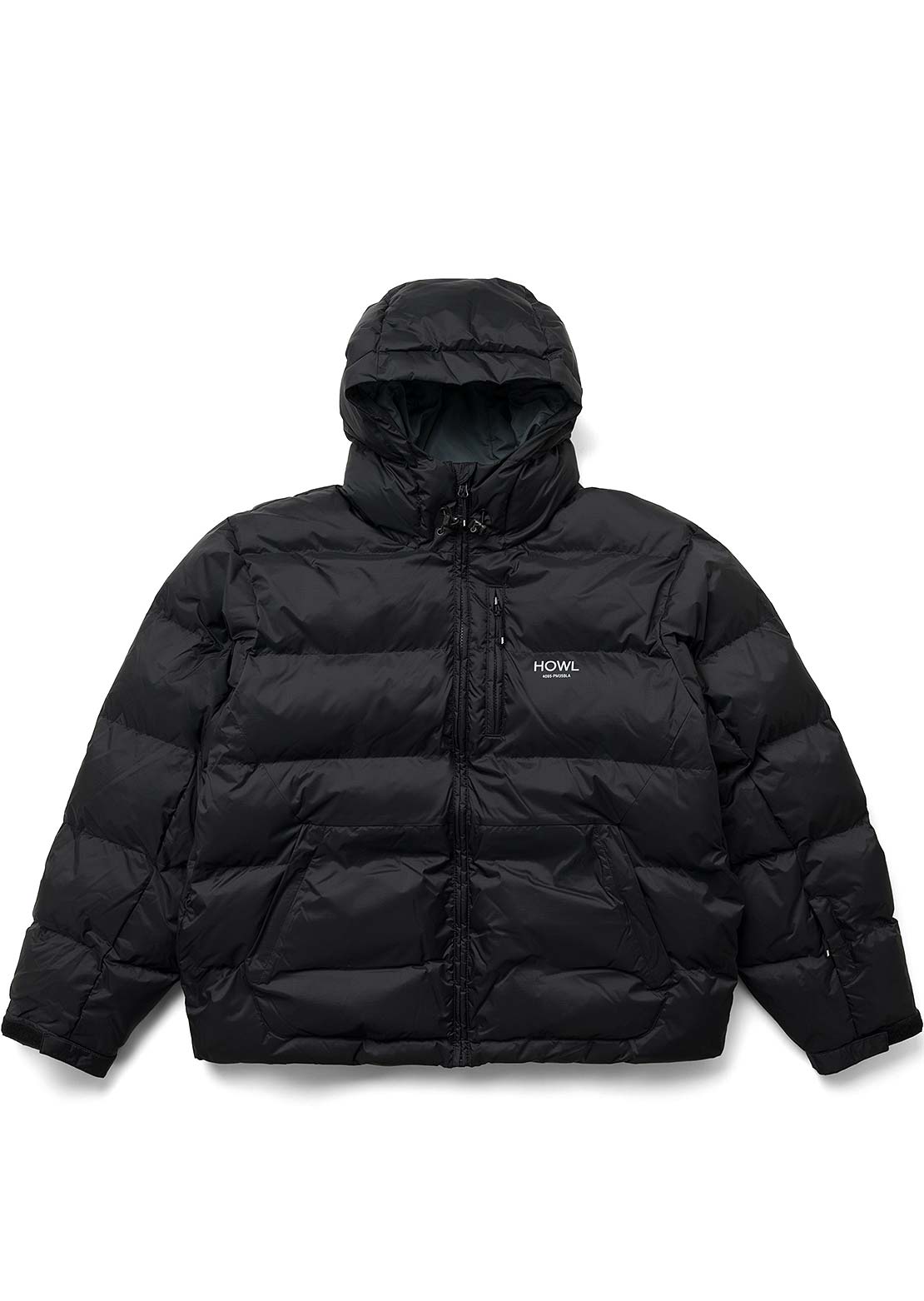 HOWL Unisex Puffy Jacket Black