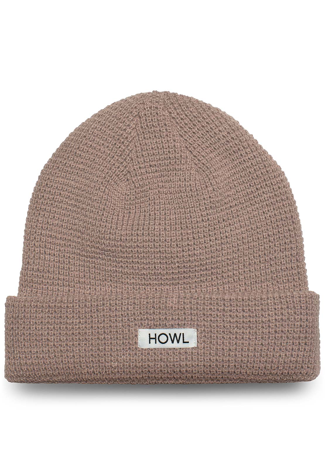 HOWL Waffle Beanie Pink