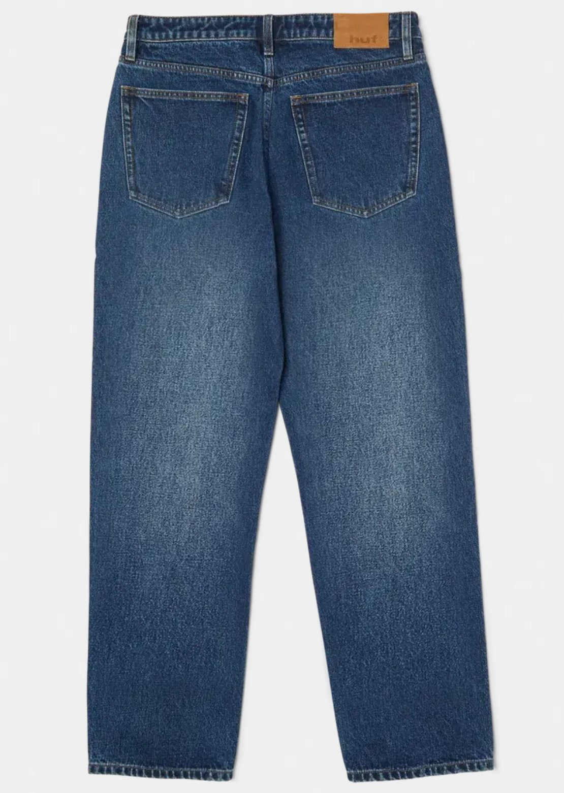 HUF Men's Basic Ass Jeans Medium Stone Wash