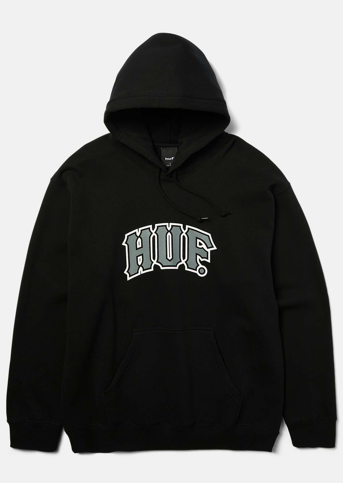HUF Men's Classic Arch Pullover Hood Black