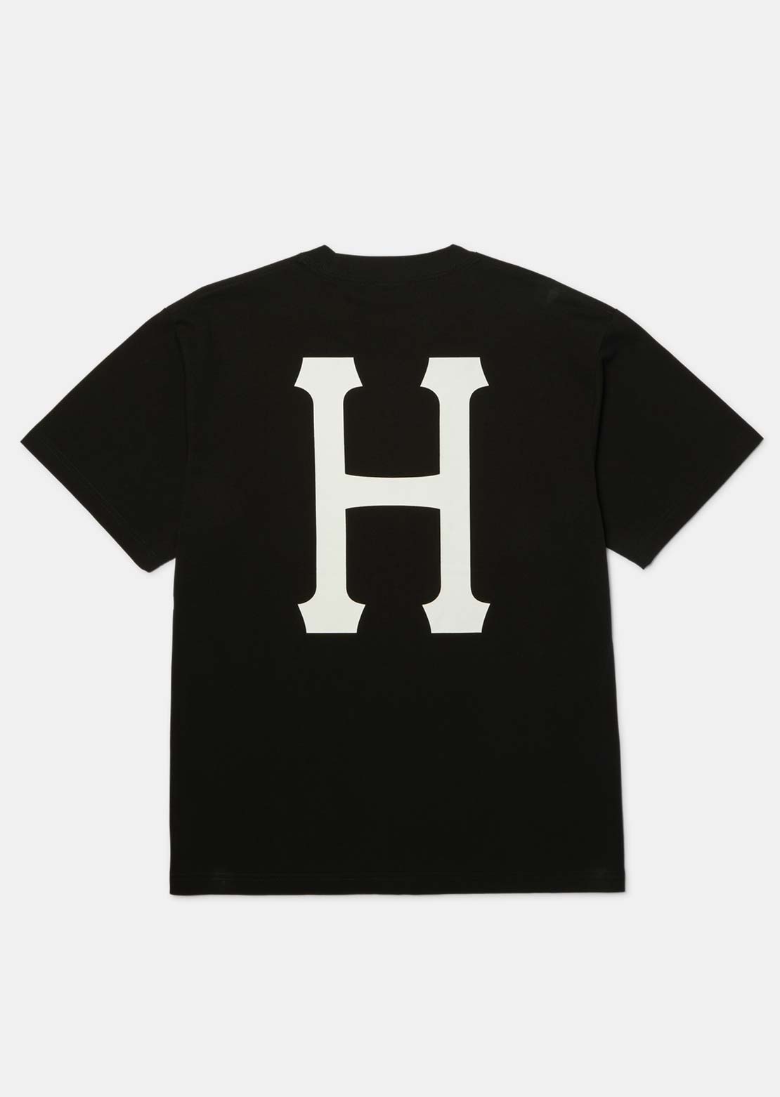 HUF Men's Classic H T-Shirt Black/White