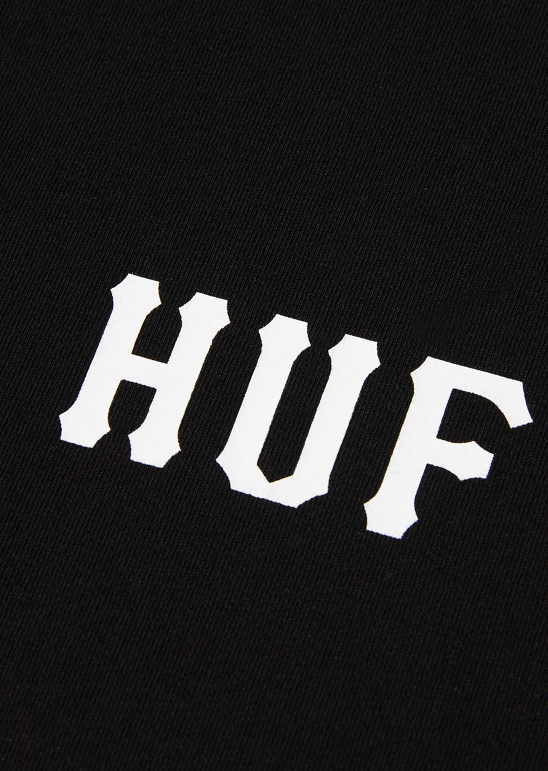 HUF Men's Classic H T-Shirt Black/White