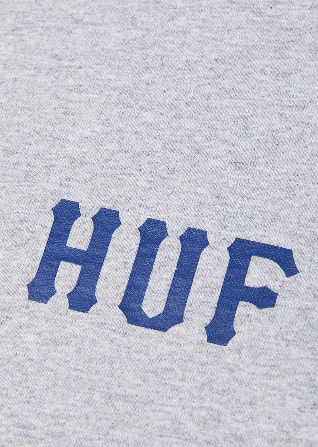 HUF Men's Classic H T-Shirt Heather Grey/Navy