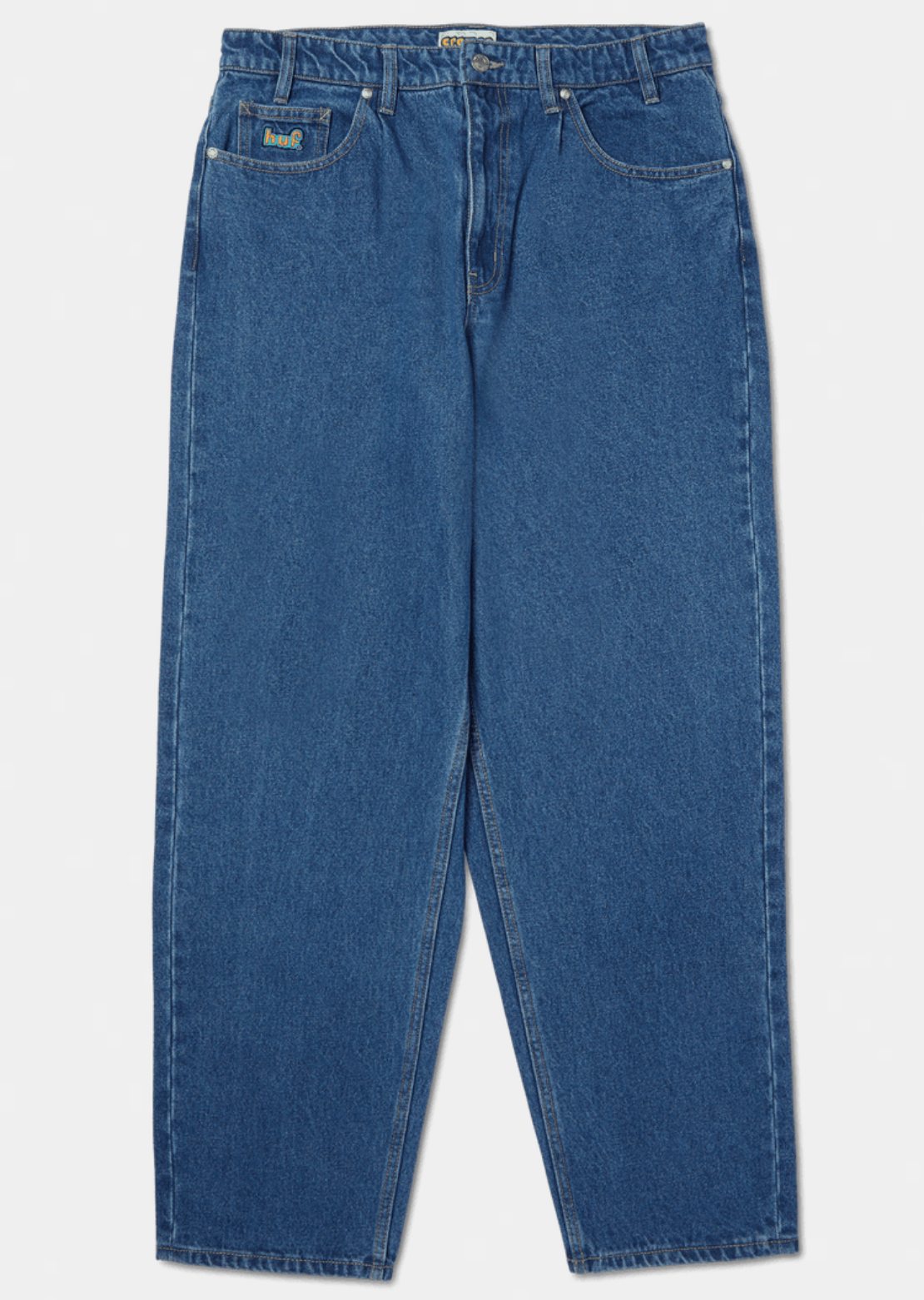 HUF Men's Cromer Pants Stone Wash Indigo