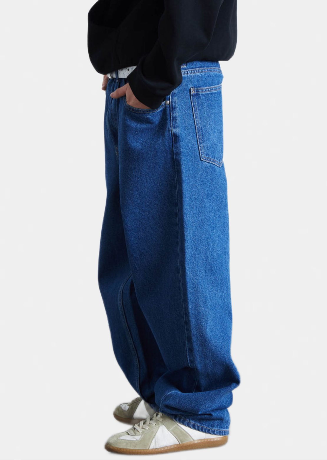 HUF Men's Cromer Pants Stone Wash Indigo