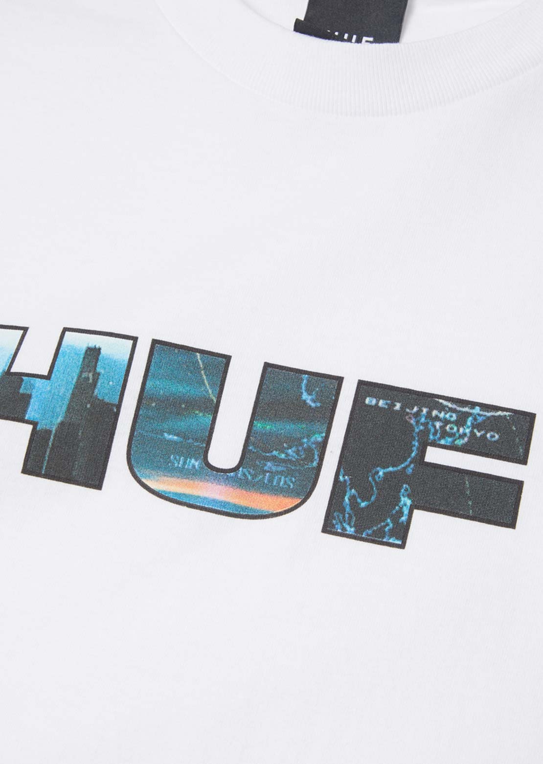 HUF Men's Flight Path T-Shirt White