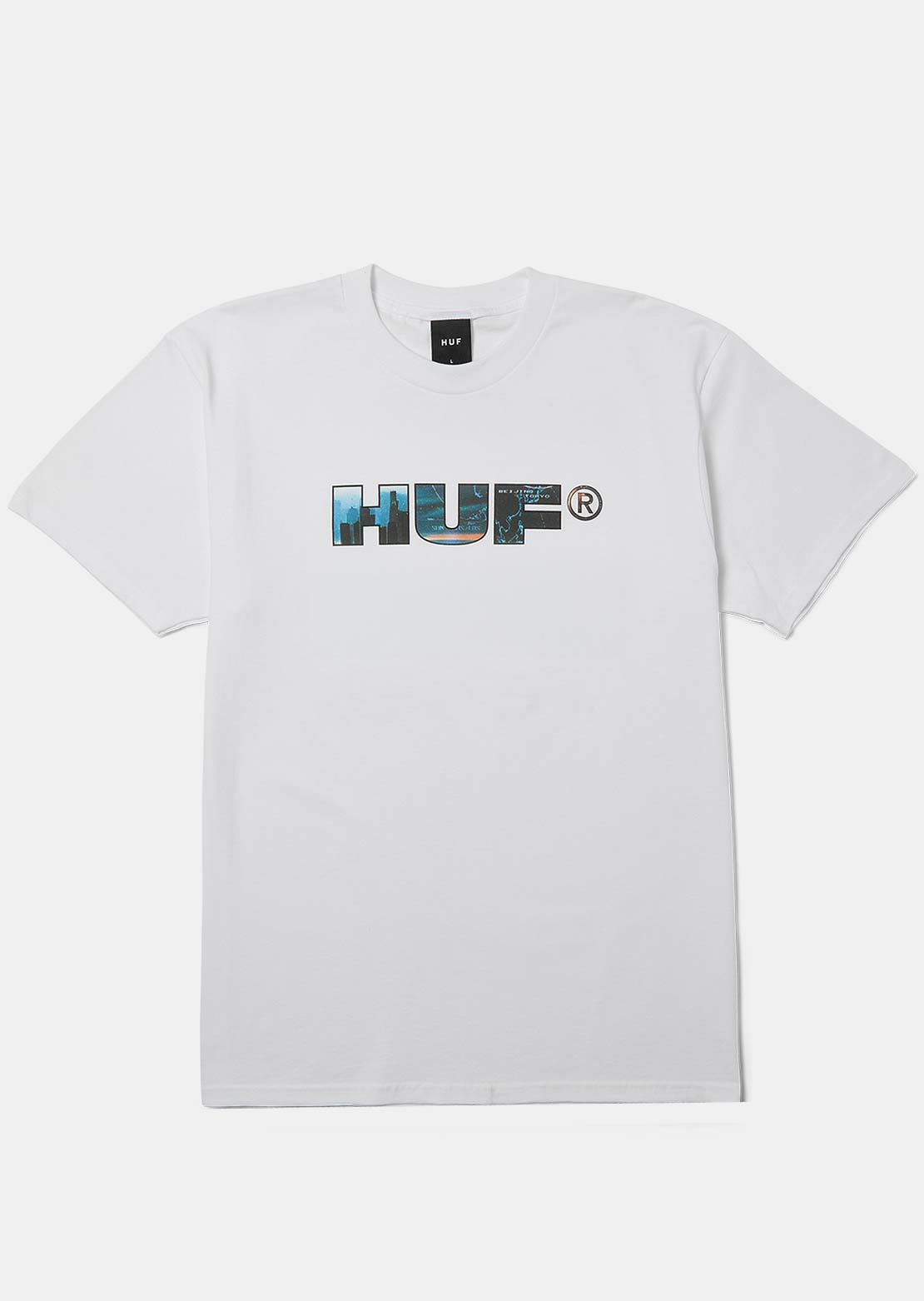 HUF Men's Flight Path T-Shirt White