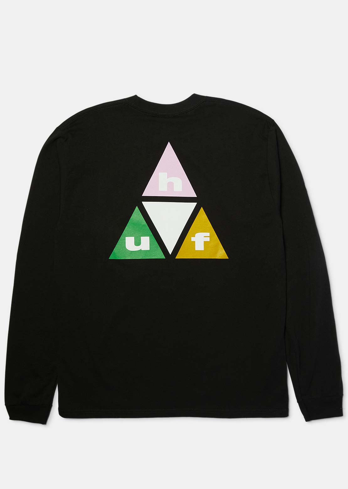 HUF Men's Prism TT Long Sleeve Black