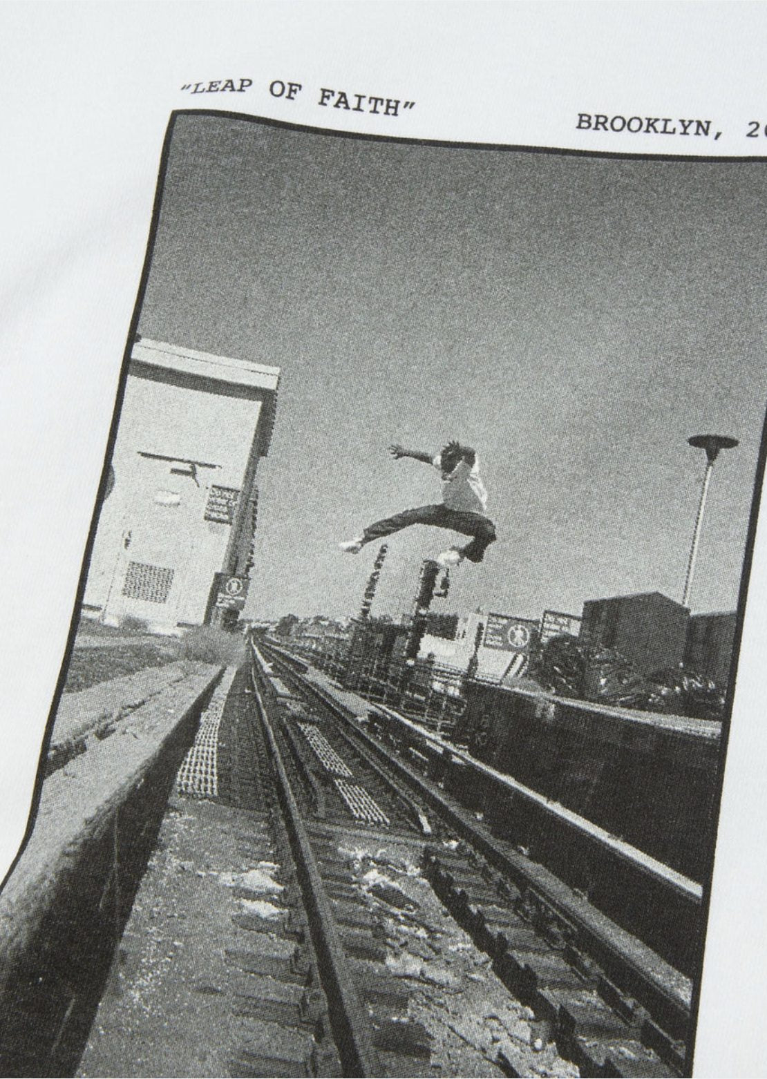 HUF Men's Taking The Leap T-Shirt White