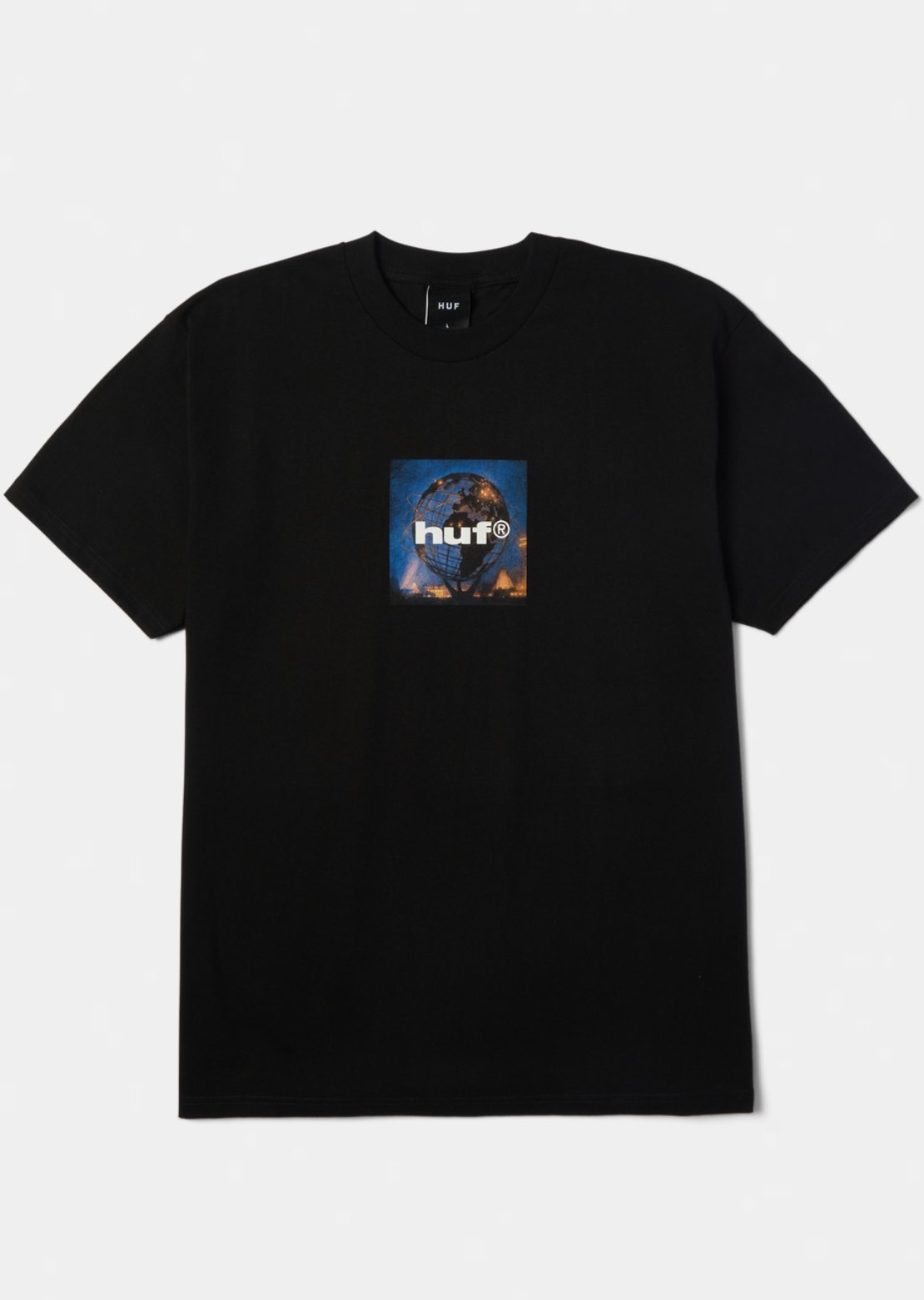 HUF Men's Unisphere T-Shirt Black