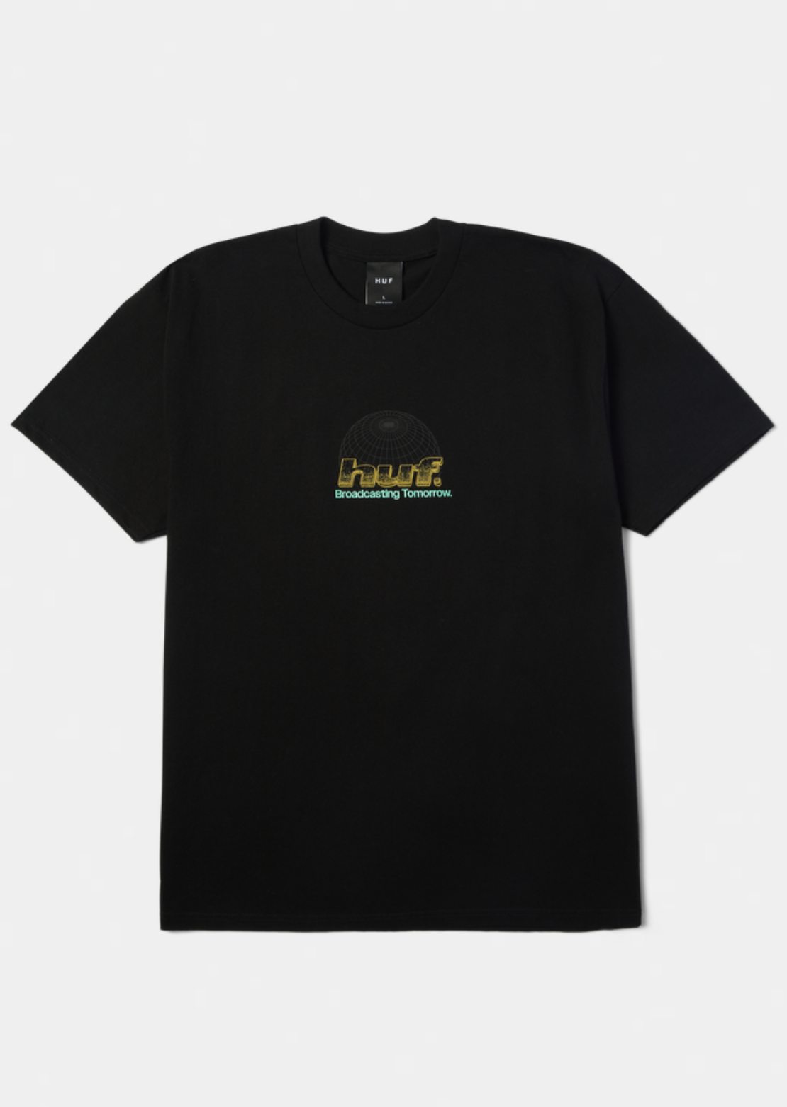 HUF Men's Worldwide Network T-Shirt Black