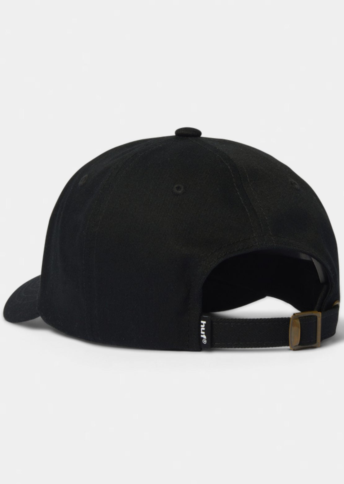 HUF Unisex 89 TT Logo 6 Panel Cap Black/White