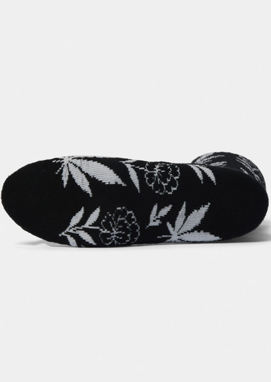 HUF Unisex Plantlife Porcelain Socks Black
