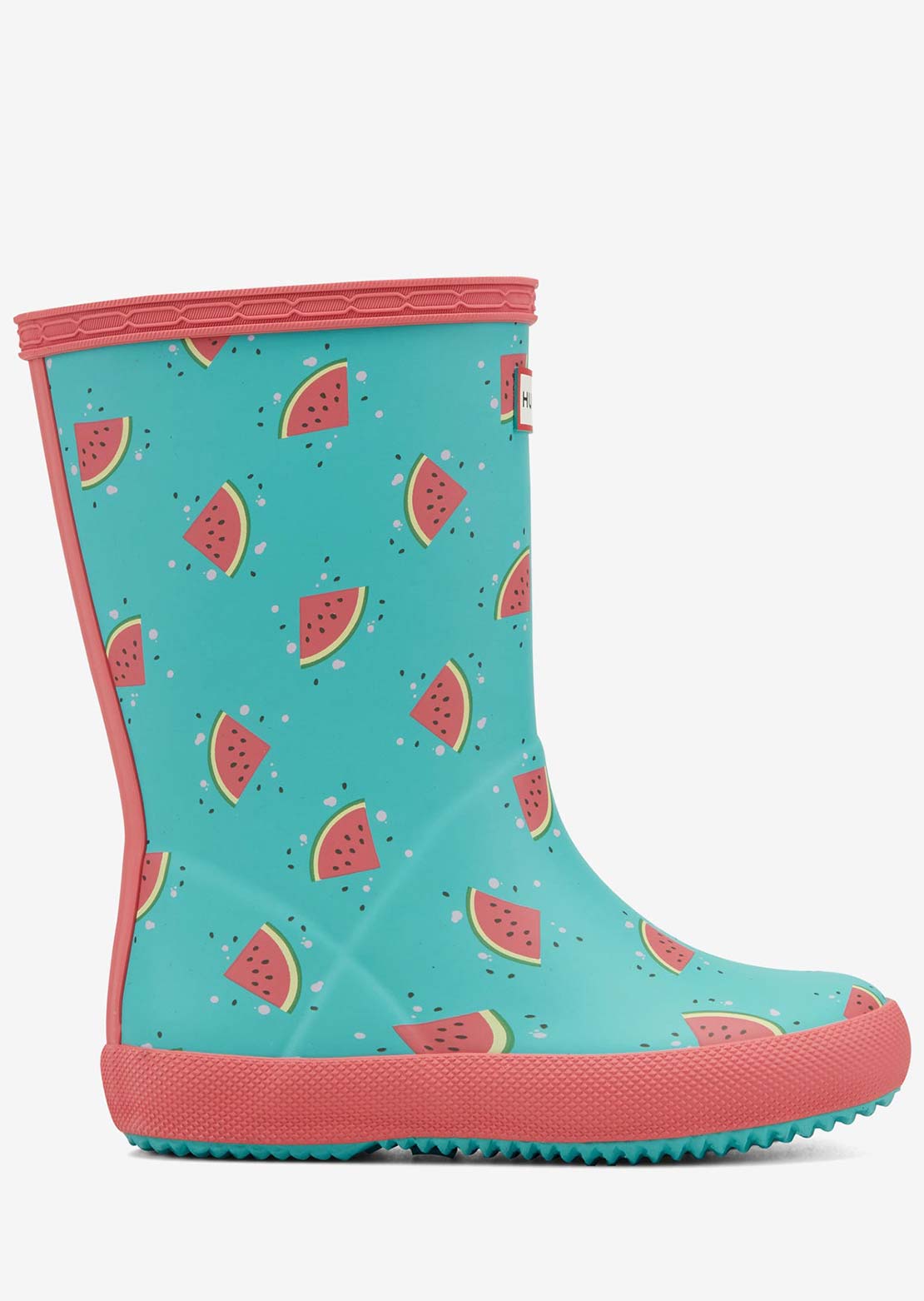 Hunter Toddler First Classic Boots Bright Aqua Multi