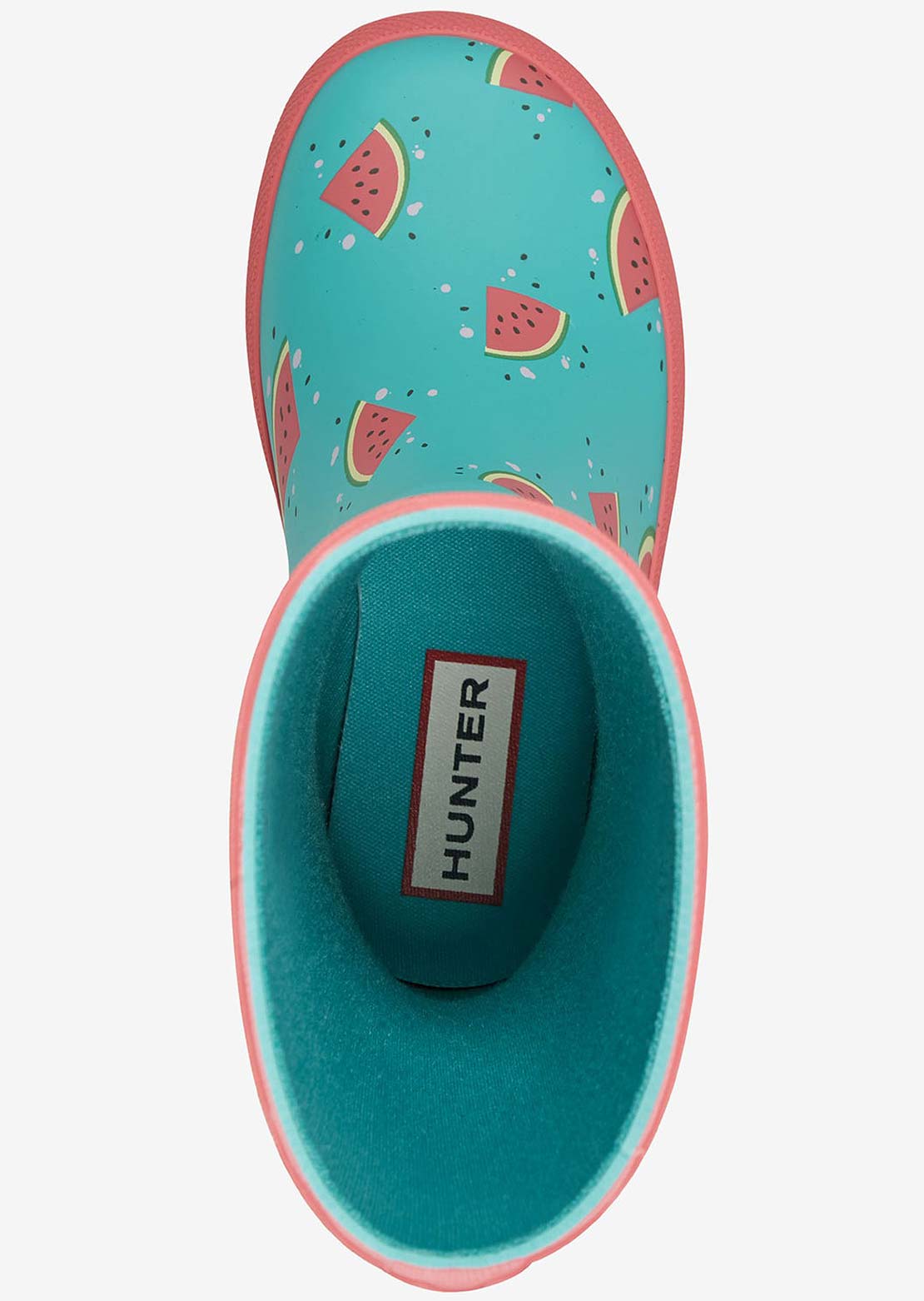 Hunter Toddler First Classic Boots Bright Aqua Multi