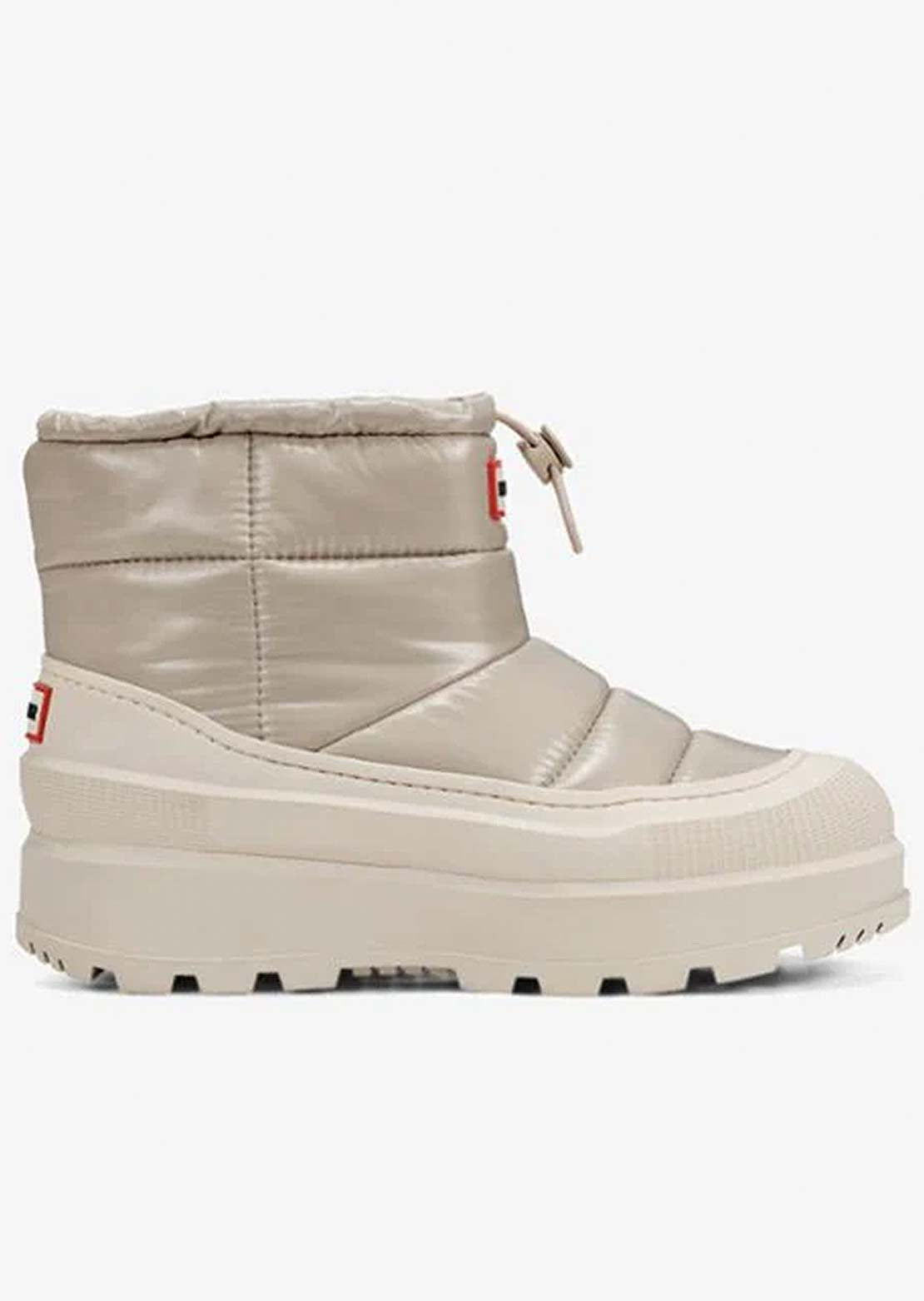 Hunter Women's Amble Boots Taupe/White/Lakke Nylon