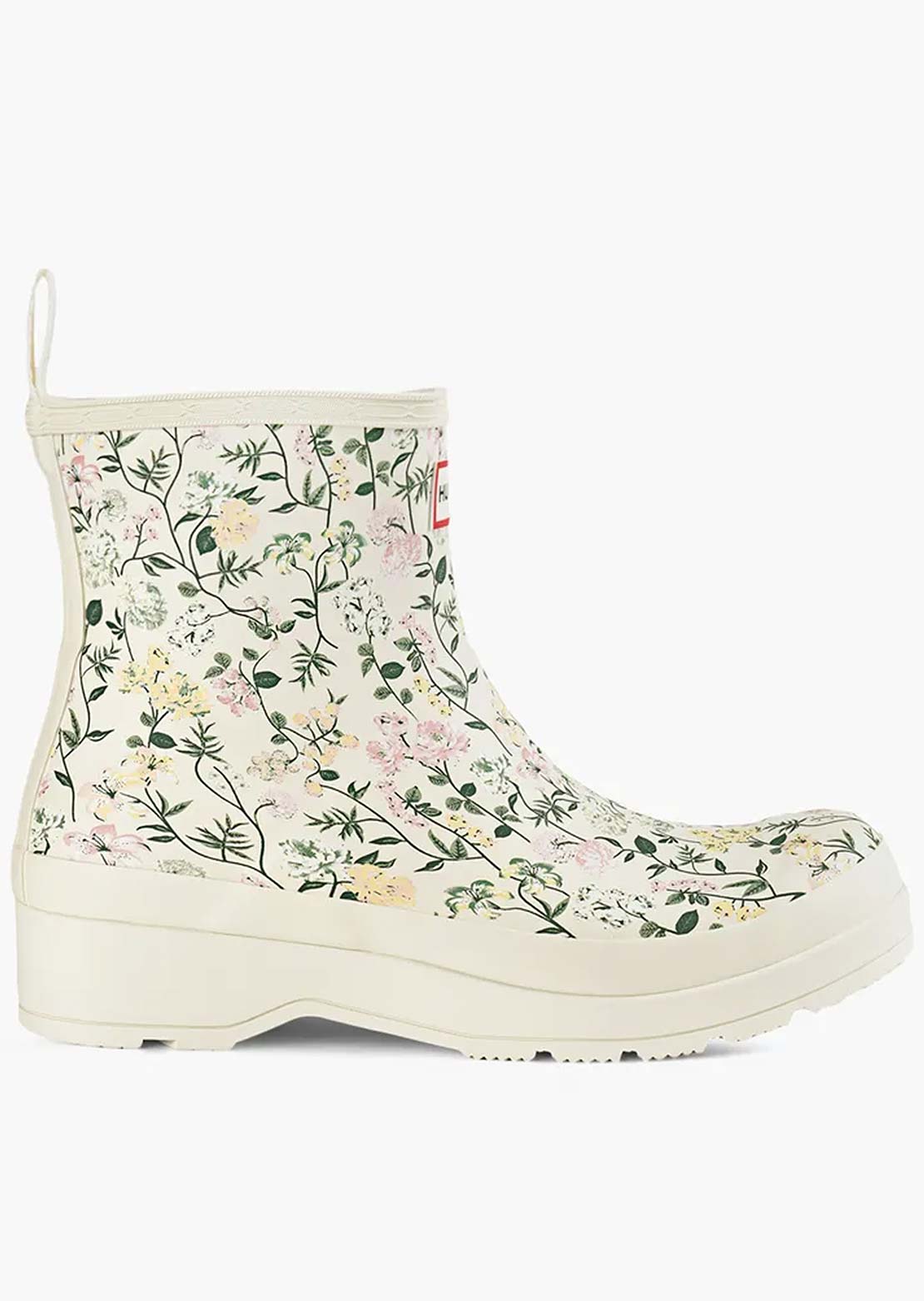 Hunter Women's Play Short Boots Cloud Dancer Multi/Cloud Dance