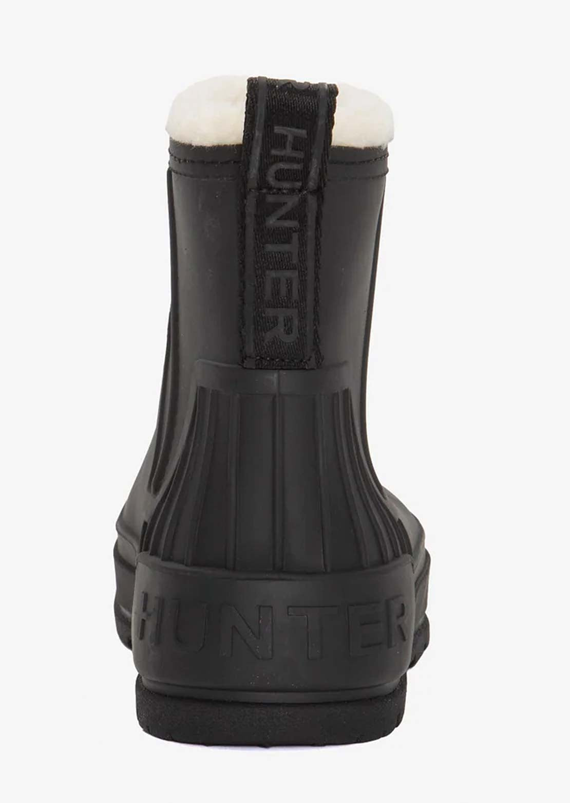 Hunter Women's Willa Boots Black/Black/Injected Matte TPE