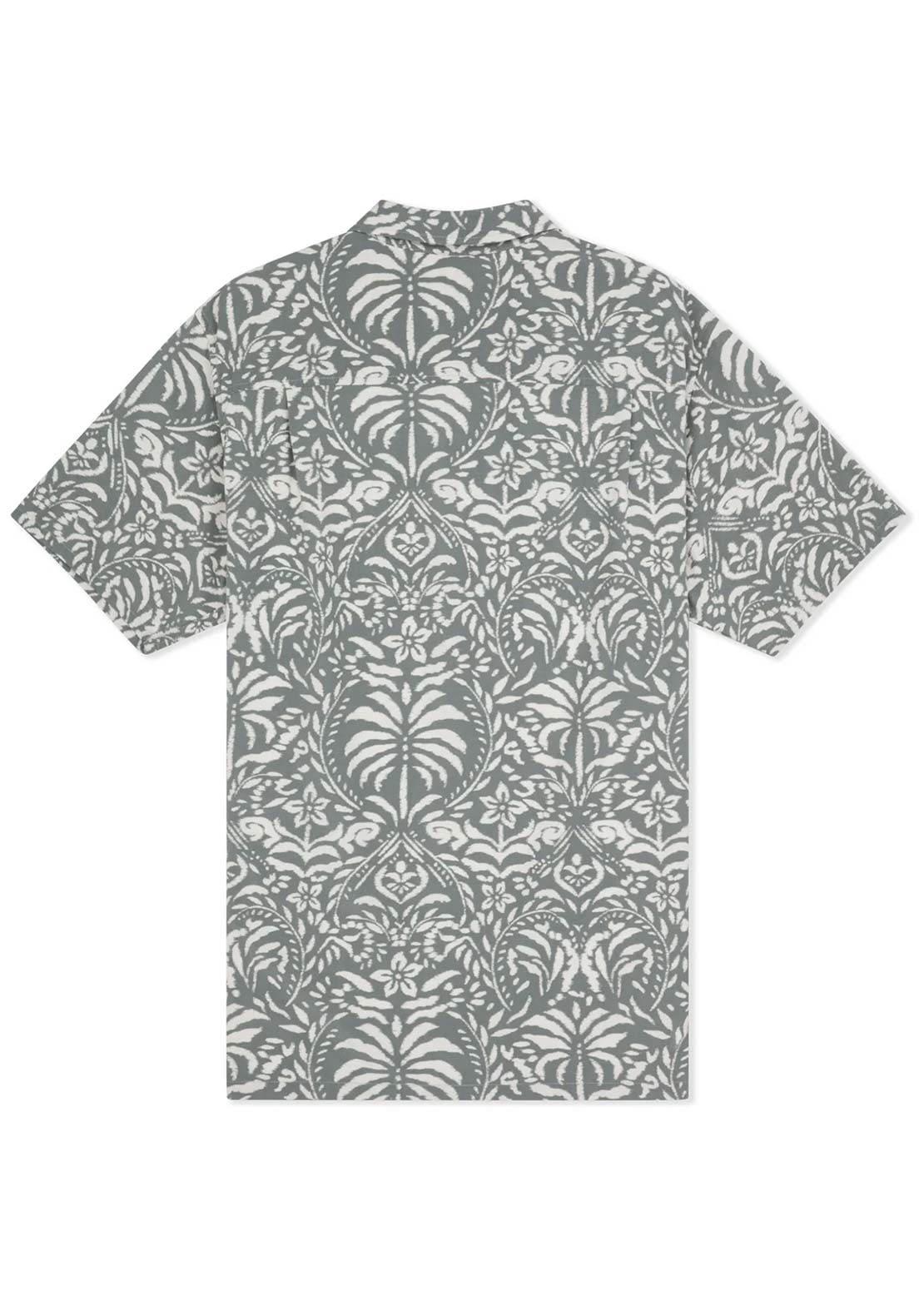 Hurley Men's Aero Button Up Shirt Great White Combo