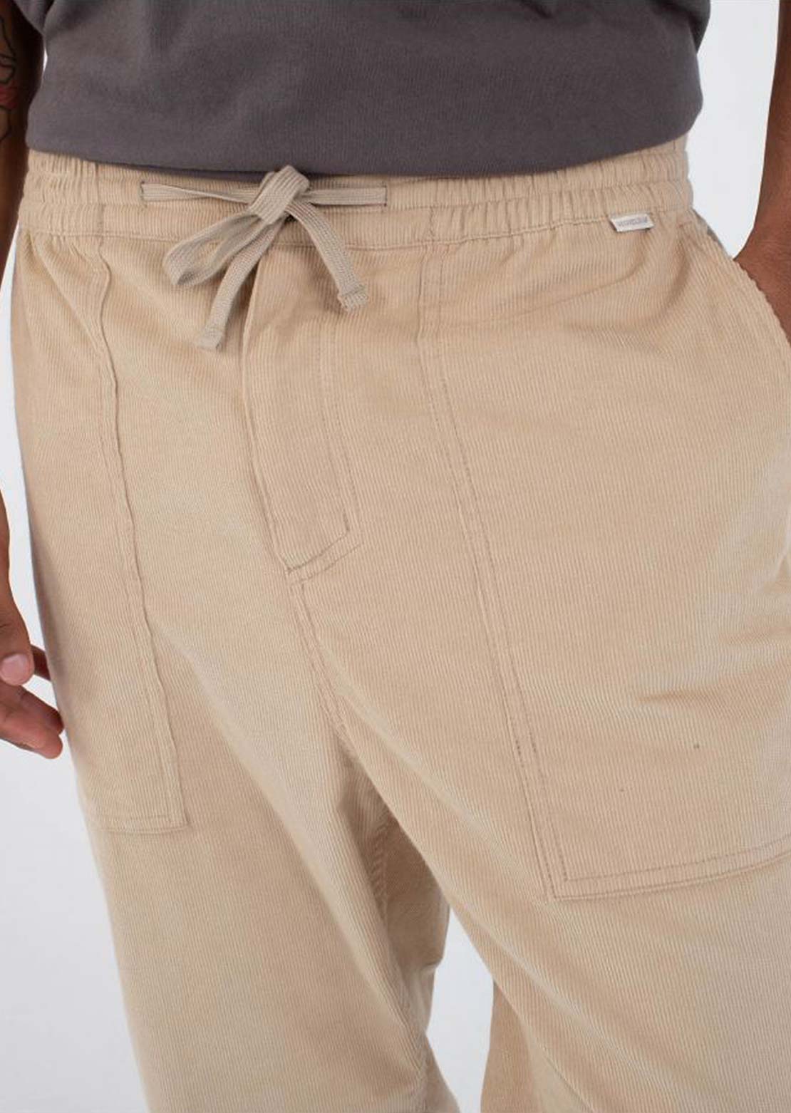 Hurley Men's Baja Straight Cord Pants Hazelnut