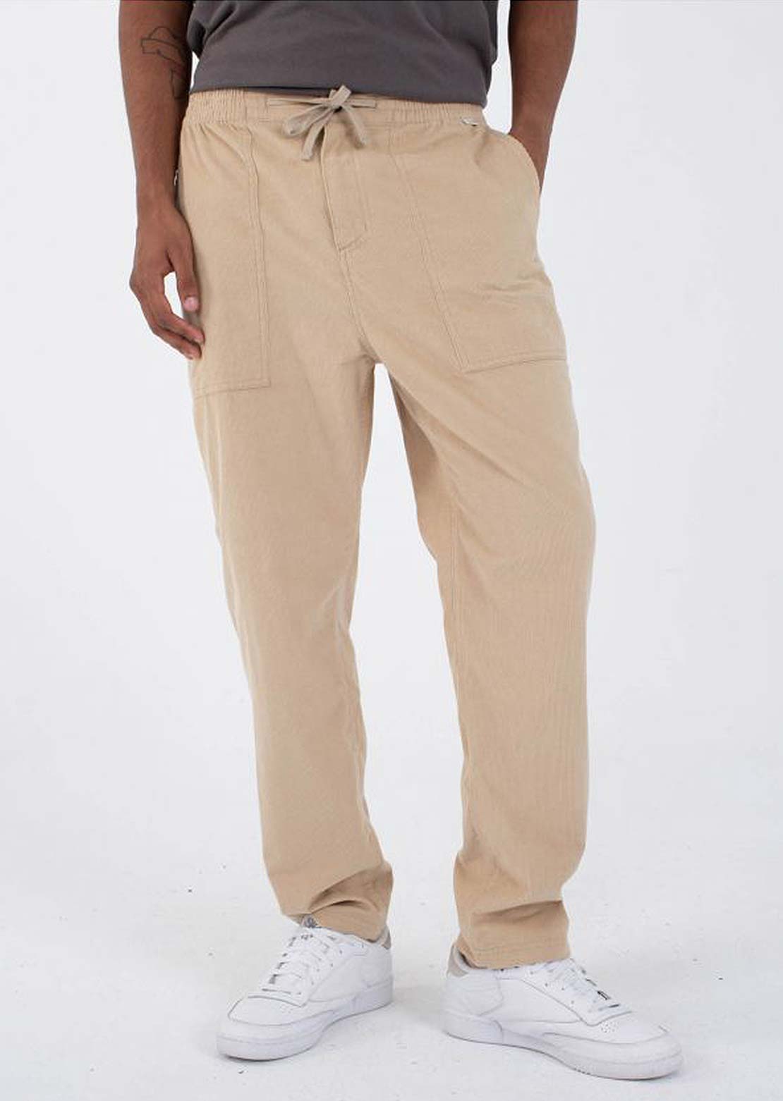 Hurley Men's Baja Straight Cord Pants Hazelnut