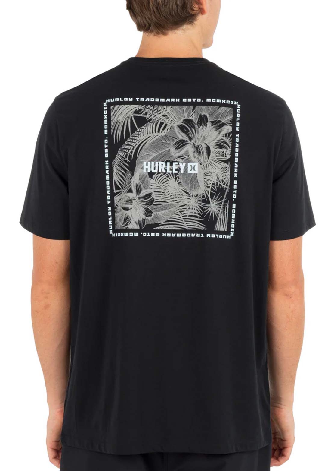 Hurley Men's Fern Gradient T-Shirt Black