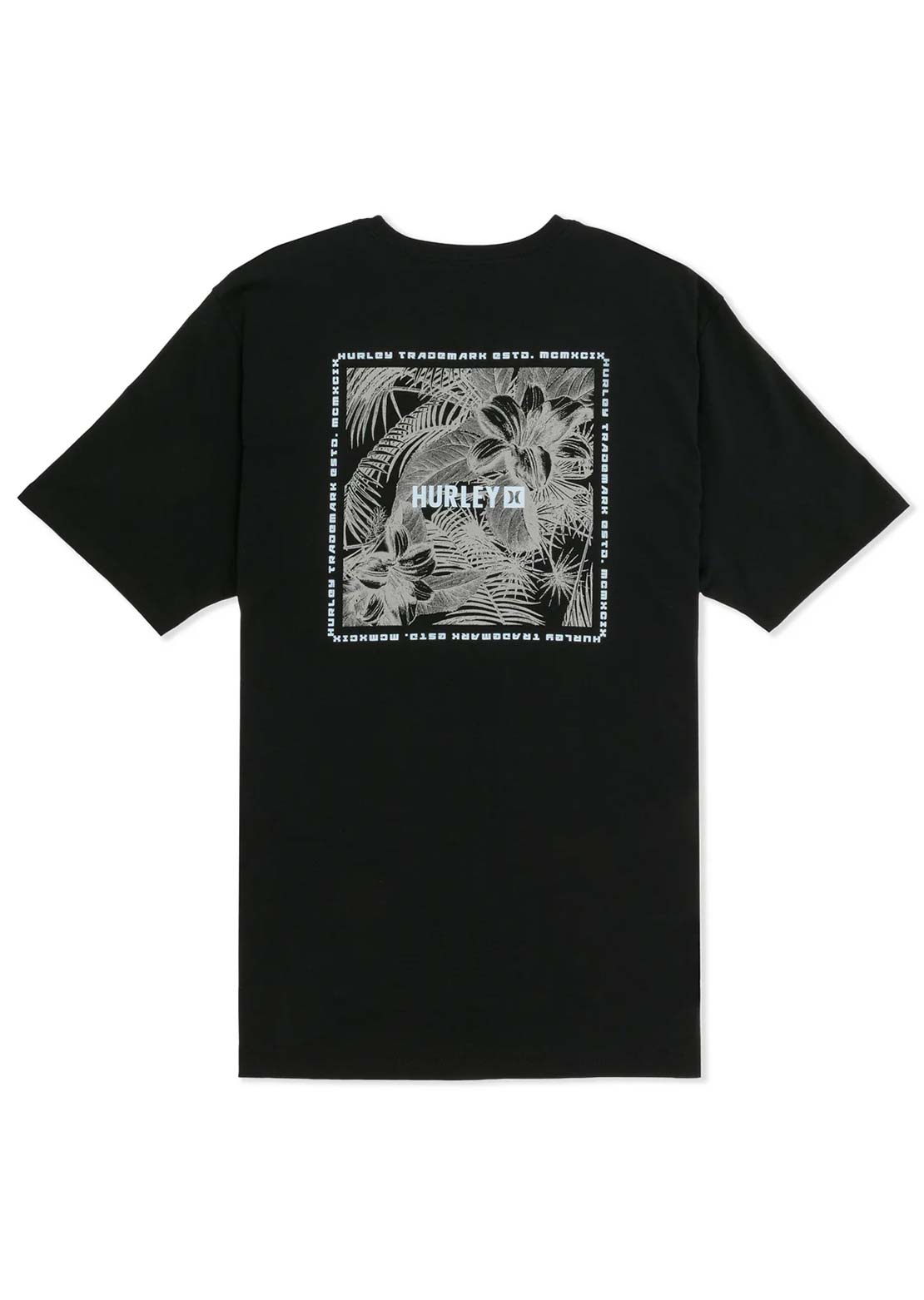Hurley Men's Fern Gradient T-Shirt Black
