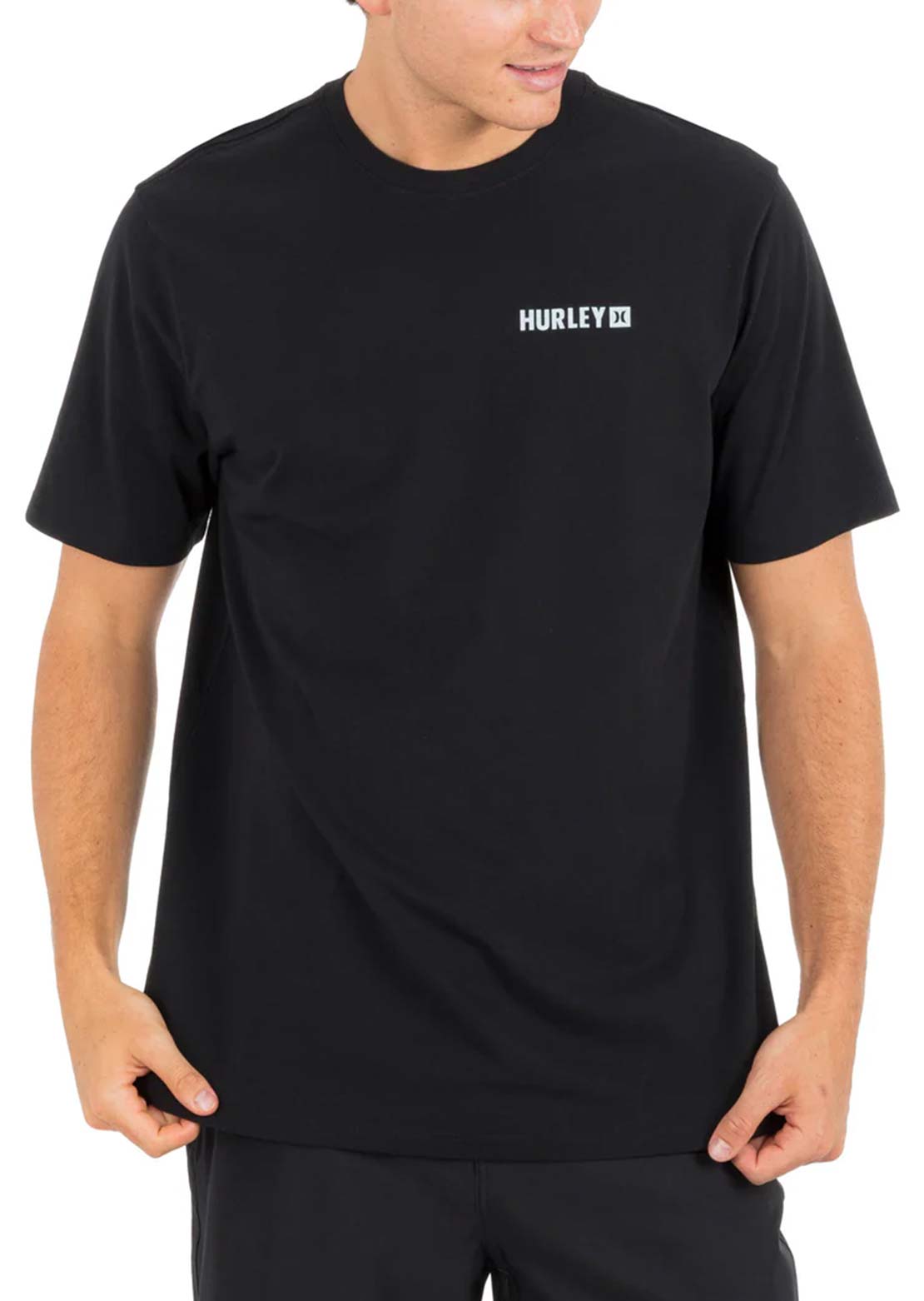 Hurley Men's Fern Gradient T-Shirt Black