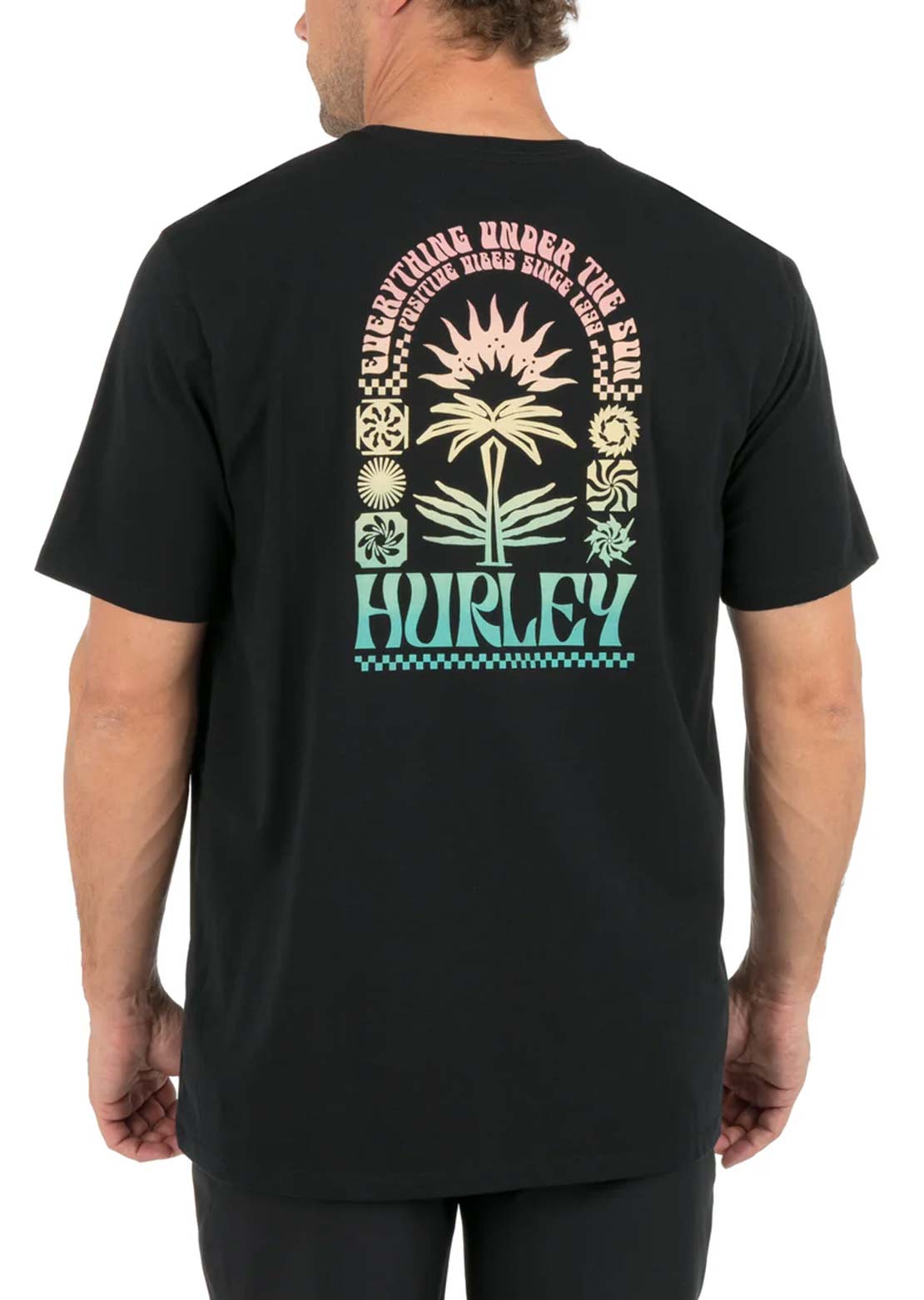 Hurley Men's Glyphic T-Shirt Black