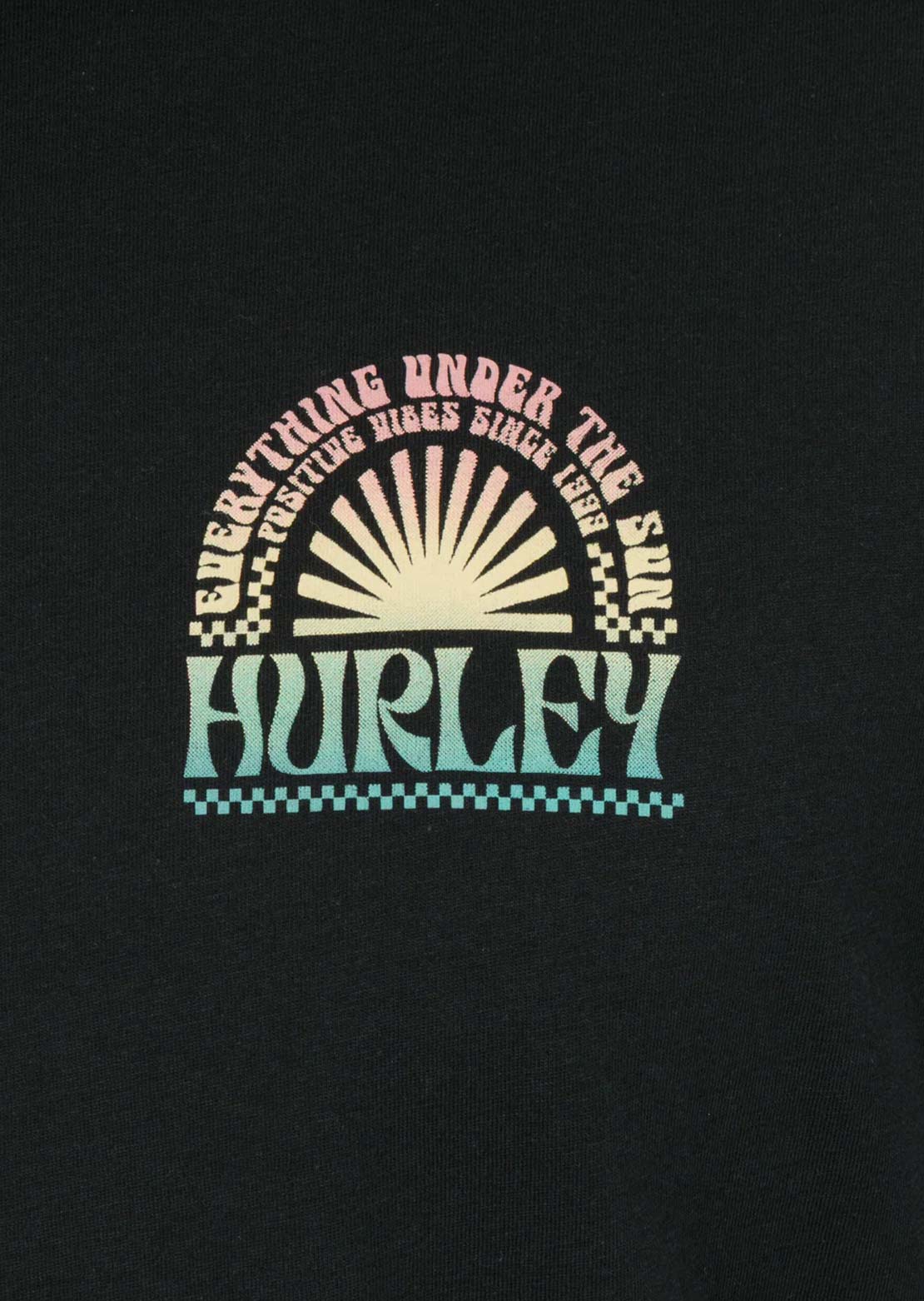 Hurley Men's Glyphic T-Shirt Black